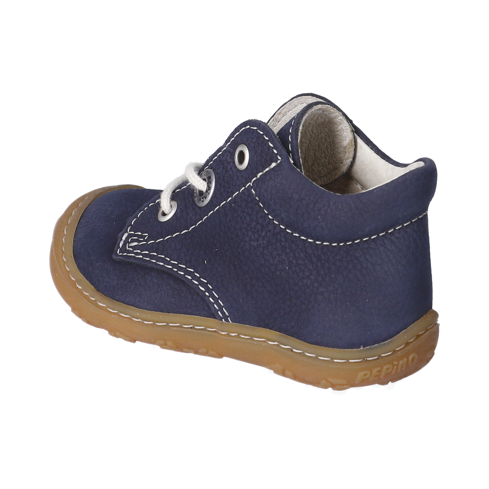 PEPINO-Kinderschuhe-CORY-Lauflernschuhe-blau-Schnürung-Unisex-Mittel