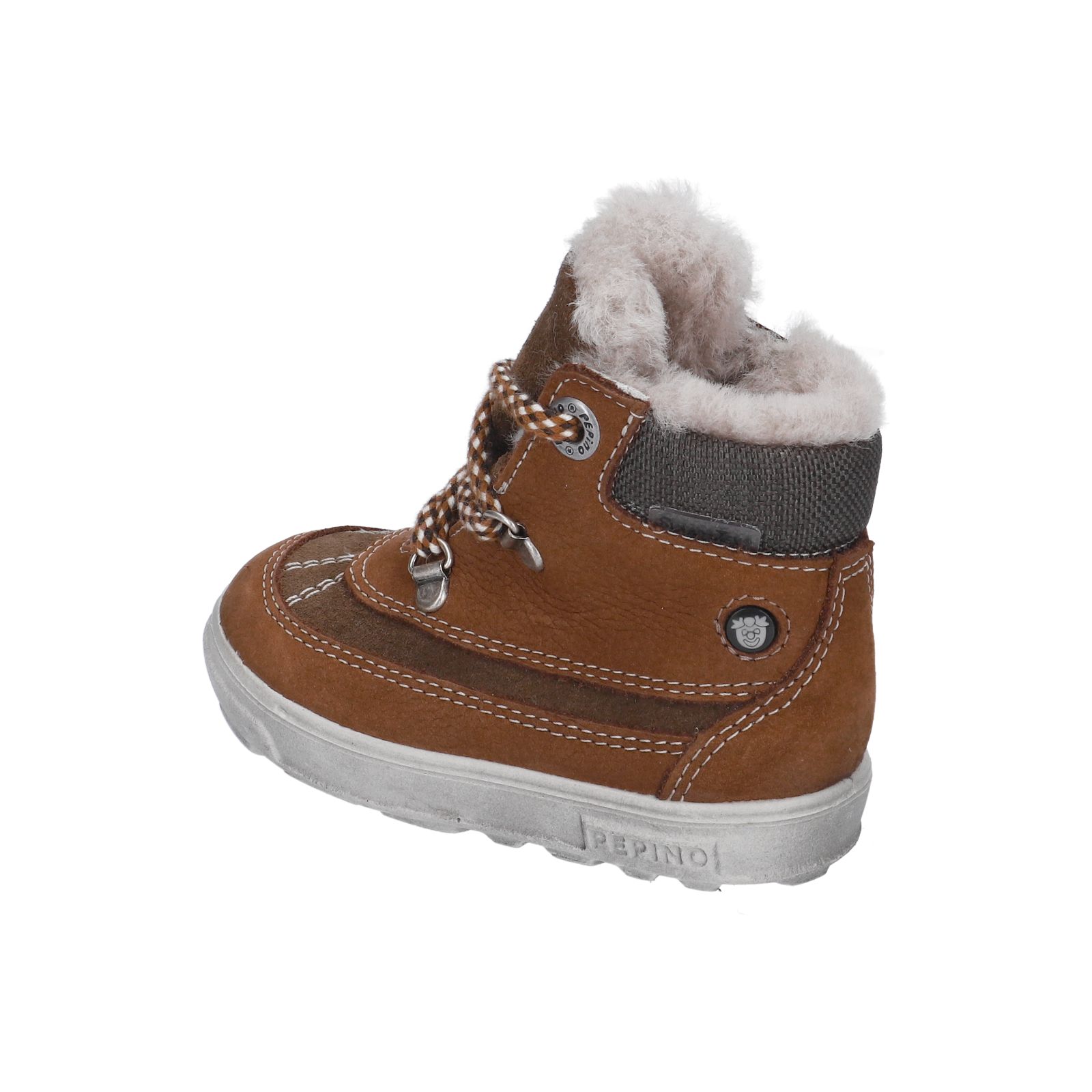 PEPINO-Kinderschuhe-PAOLO-Winterboots-braun-Schnürung-Jungen-Weit PEPINO-Kinderschuhe-PAOLO-Winterboots-braun-Schnürung-Jungen-Weit