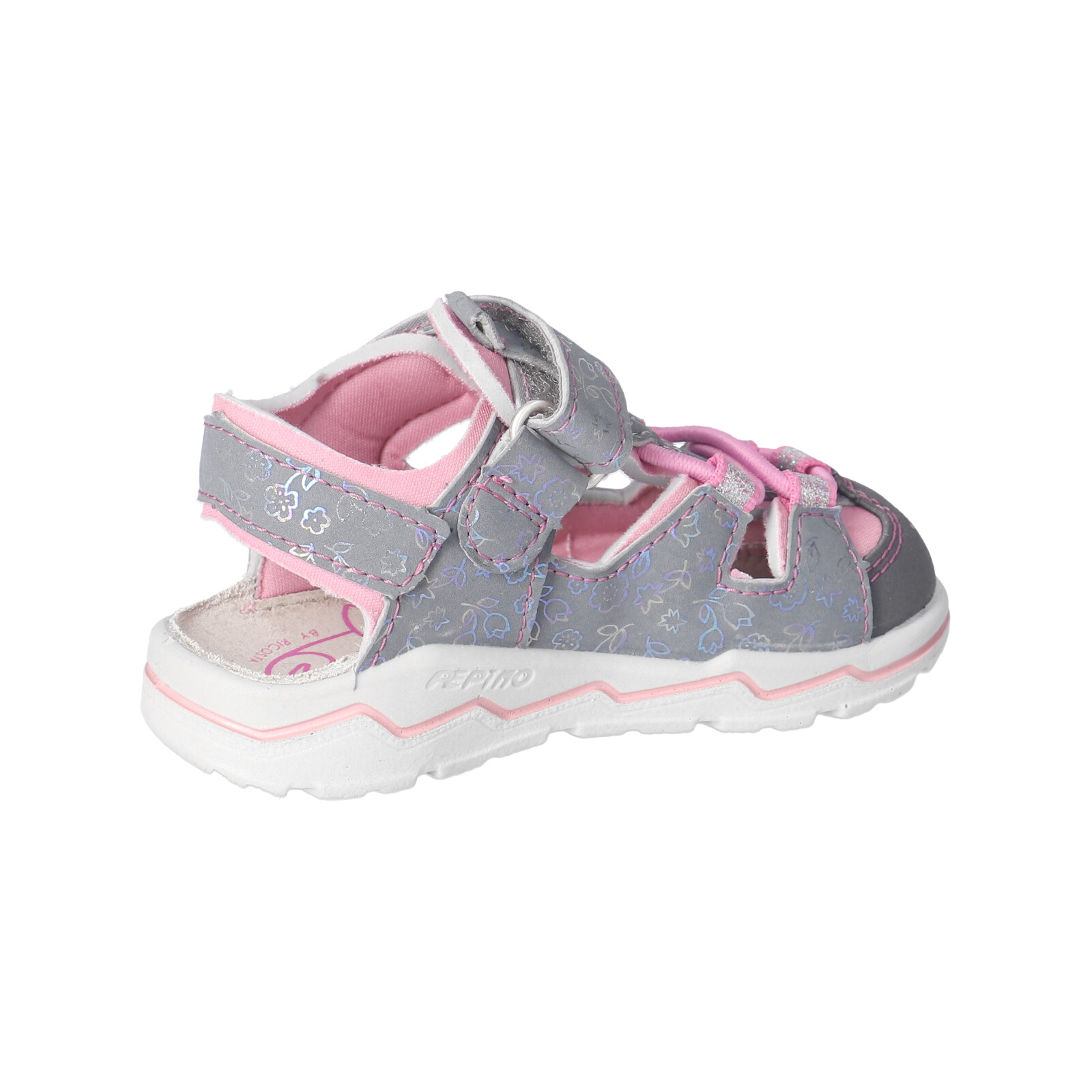 PEPINO-Kinderschuhe-GERY-Sandalen-grau-Klettverschluss-Mädchen-Mittel PEPINO-Kinderschuhe-GERY-Sandalen-grau-Klettverschluss-Mädchen-Mittel