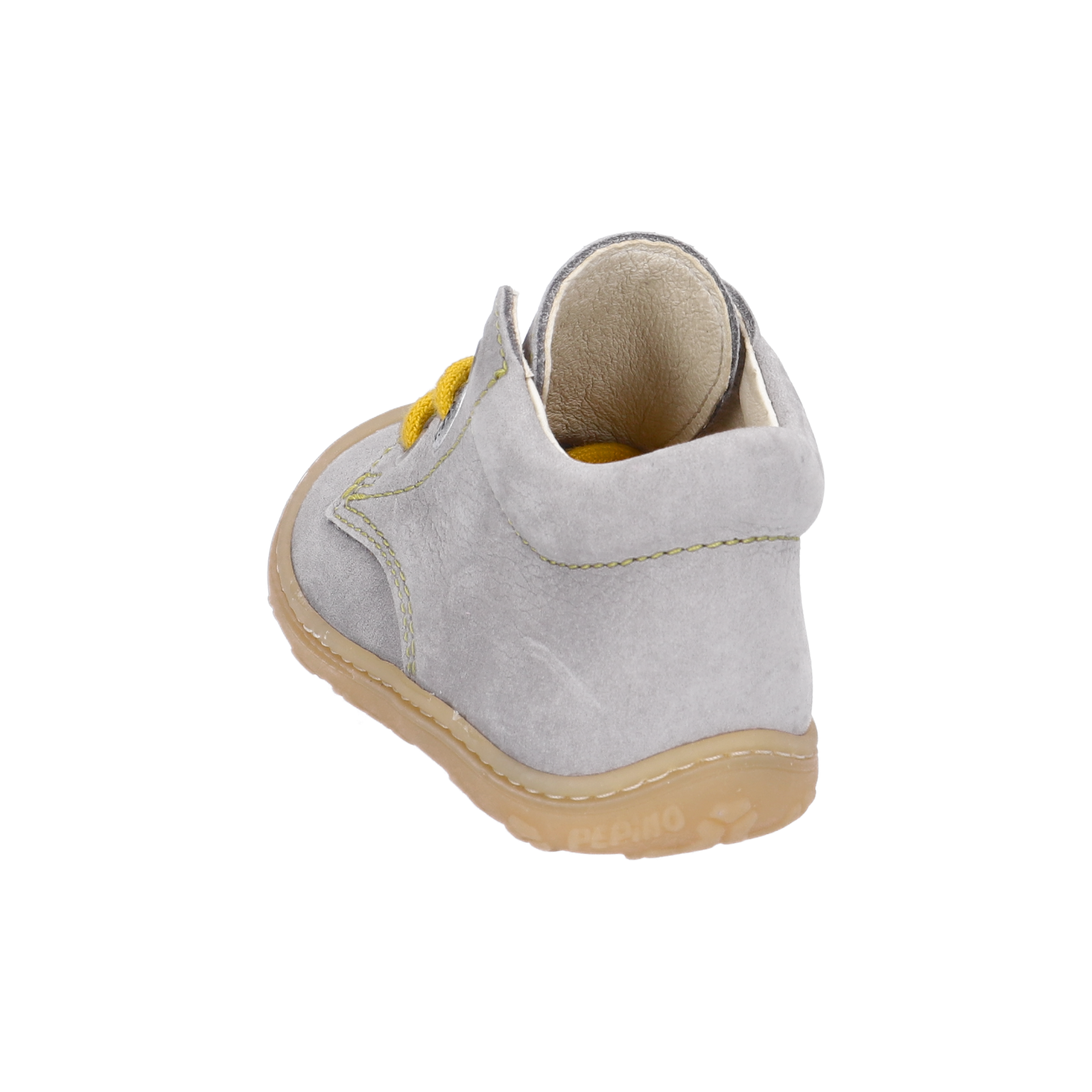 PEPINO-Kinderschuhe-CORY-Lauflernschuhe-grau-Schnürung-Unisex-Mittel