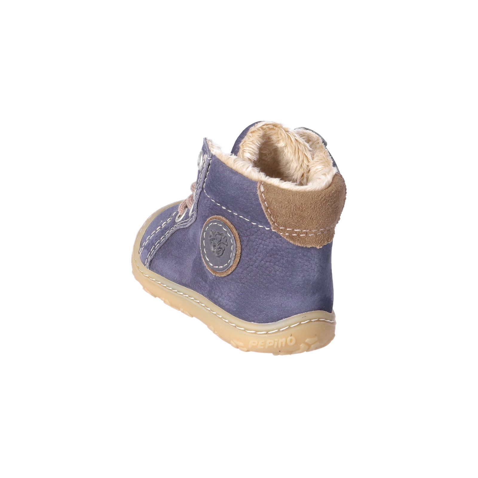 PEPINO-Kinderschuhe-GEORGIE-Lauflernschuhe-blau-Schnürung-Unisex-Mittel PEPINO-Kinderschuhe-GEORGIE-Lauflernschuhe-blau-Schnürung-Unisex-Mittel