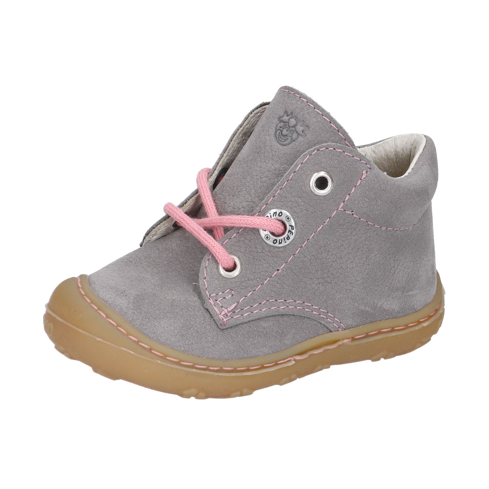 PEPINO-Kinderschuhe-CORY-Lauflernschuhe-grau-Schnürung-Mädchen-Mittel PEPINO-Kinderschuhe-CORY-Lauflernschuhe-grau-Schnürung-Mädchen-Mittel