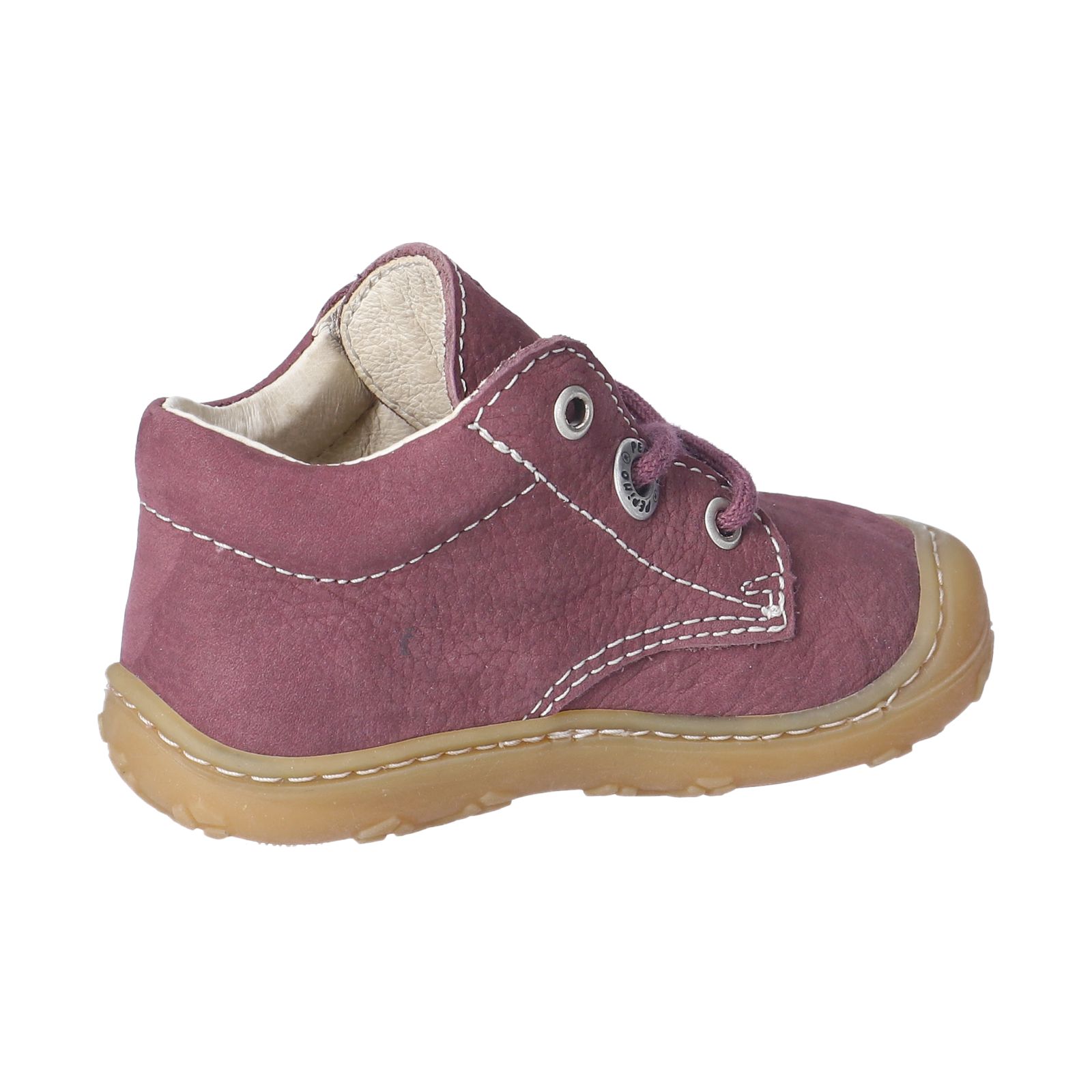 PEPINO-Kinderschuhe-CORY-Lauflernschuhe-grau-Schnürung-Mädchen-Mittel