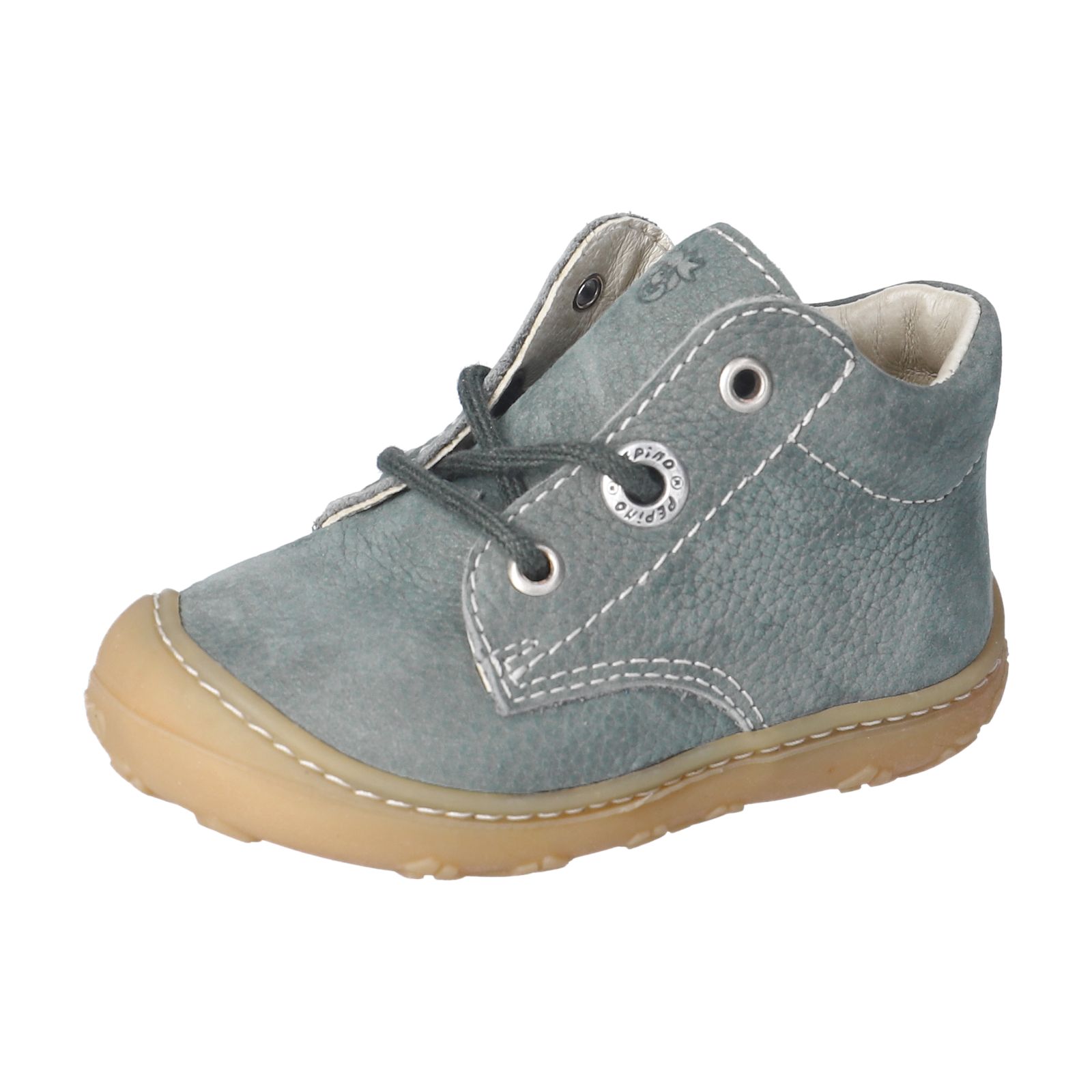 PEPINO-Kinderschuhe-CORY-Lauflernschuhe-grün-Schnürung-Unisex-Mittel PEPINO-Kinderschuhe-CORY-Lauflernschuhe-grün-Schnürung-Unisex-Mittel