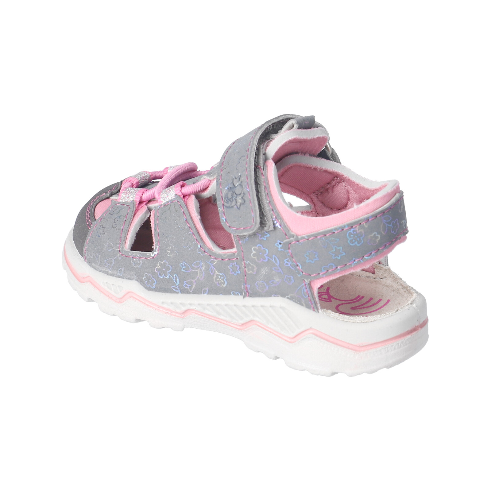 PEPINO-Kinderschuhe-GERY-Sandalen-grau-Klettverschluss-Mädchen-Mittel PEPINO-Kinderschuhe-GERY-Sandalen-grau-Klettverschluss-Mädchen-Mittel