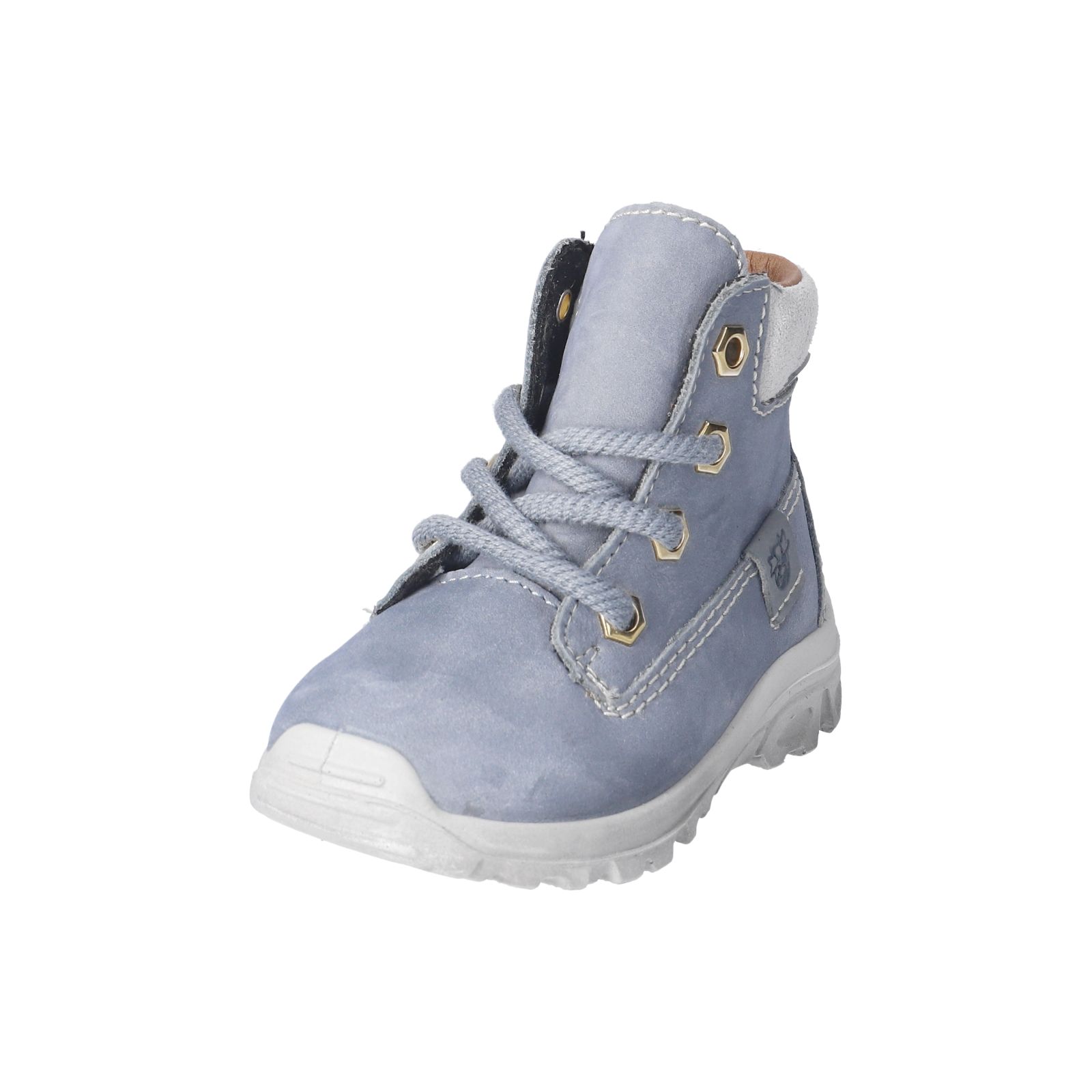 PEPINO-Kinderschuhe-DEAN-Boots-blau-Schnürung-Jungen-Weit