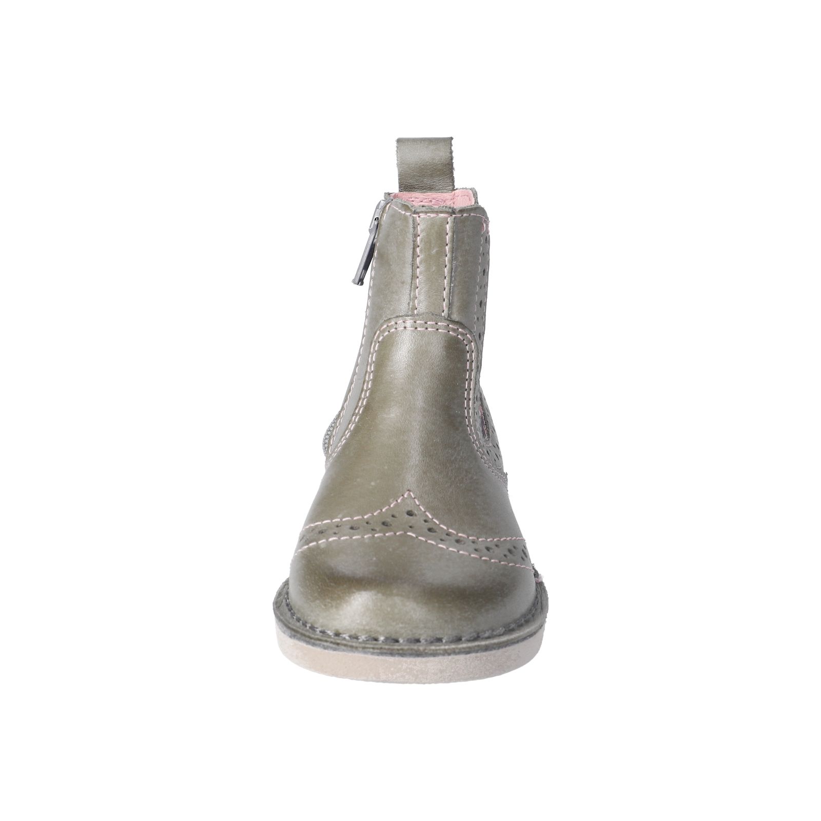 RICOSTA-Kinderschuhe-DALLAS-Boots-grün-Reißverschluss-Mädchen-Mittel RICOSTA-Kinderschuhe-DALLAS-Boots-grün-Reißverschluss-Mädchen-Mittel