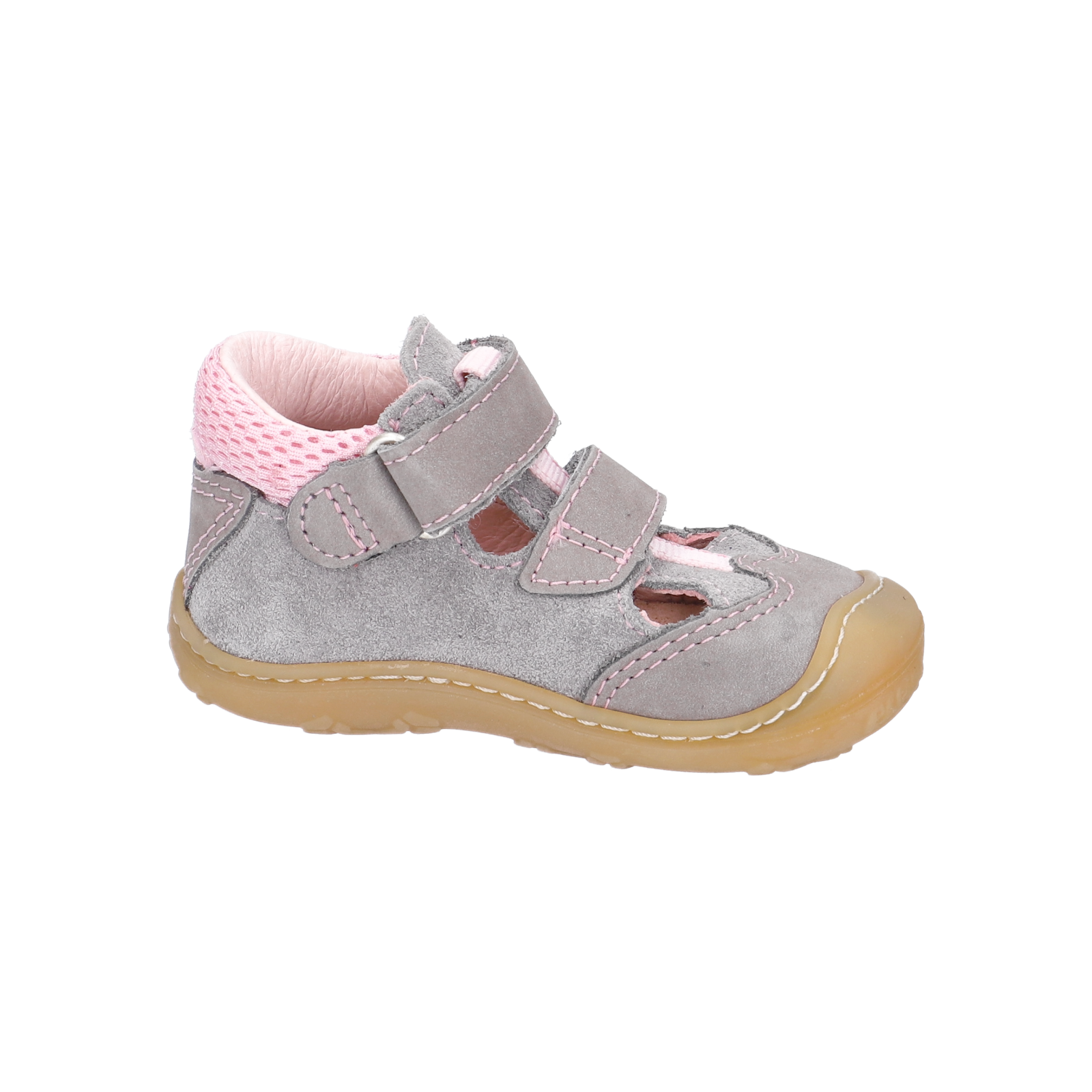 PEPINO-Kinderschuhe-EBI-Lauflernschuhe-grau-Klettverschluss-Mädchen-Mittel PEPINO-Kinderschuhe-EBI-Lauflernschuhe-grau-Klettverschluss-Mädchen-Mittel