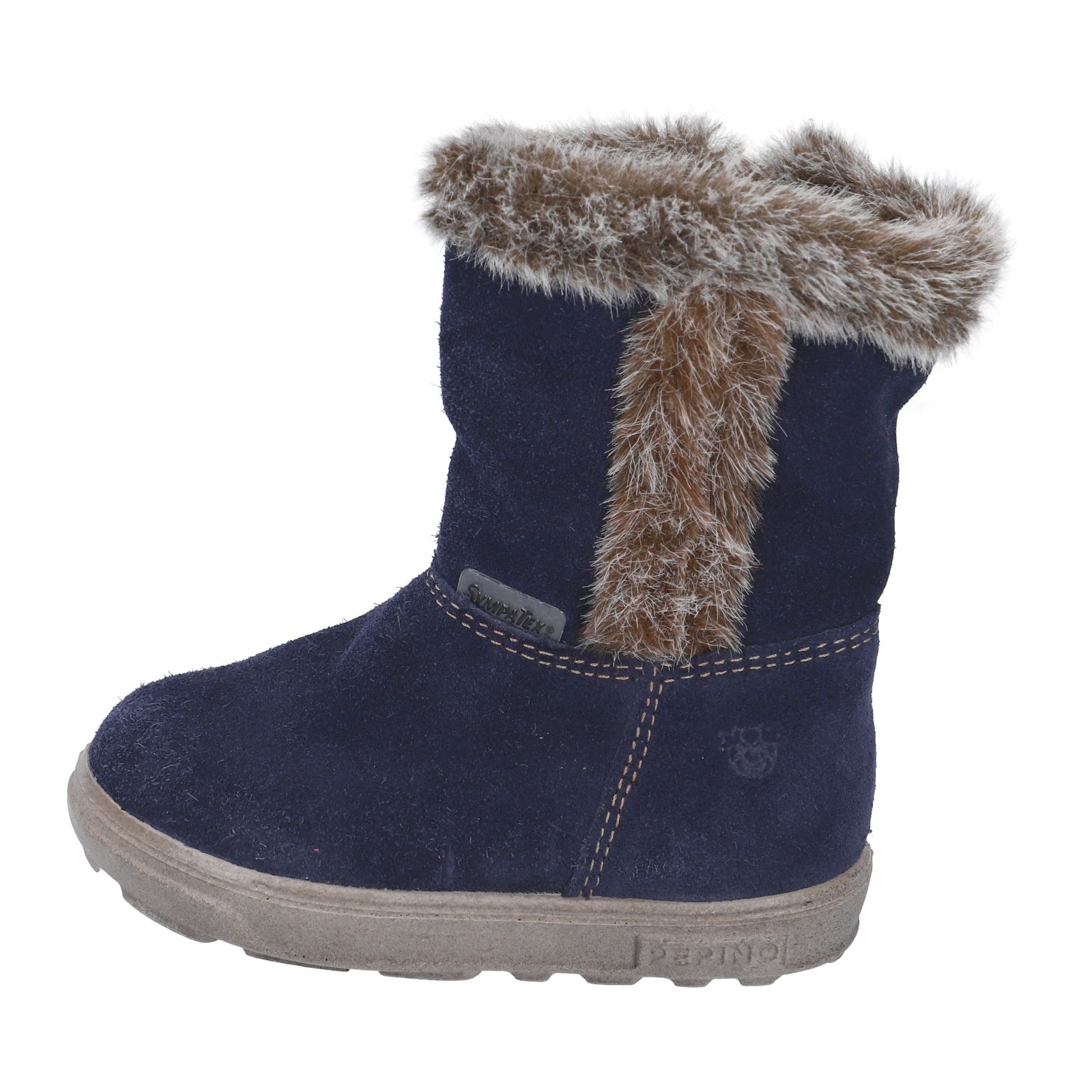 PEPINO-Kinderschuhe-USKY-Winterboots-blau-Reißverschluss-Mädchen-Mittel