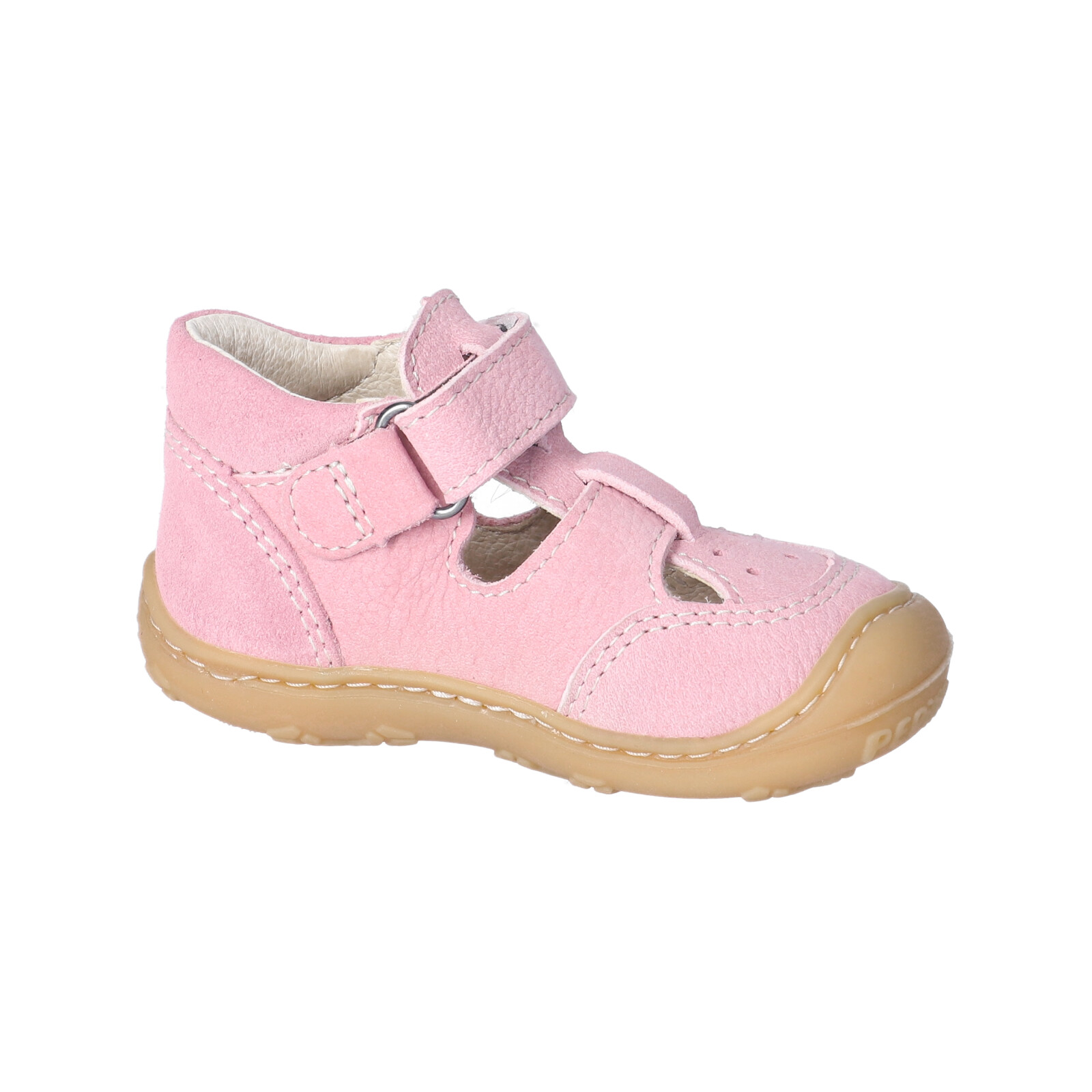 PEPINO-Kinderschuhe-ENI-Lauflernschuhe-rot-Klettverschluss-Mädchen-Mittel