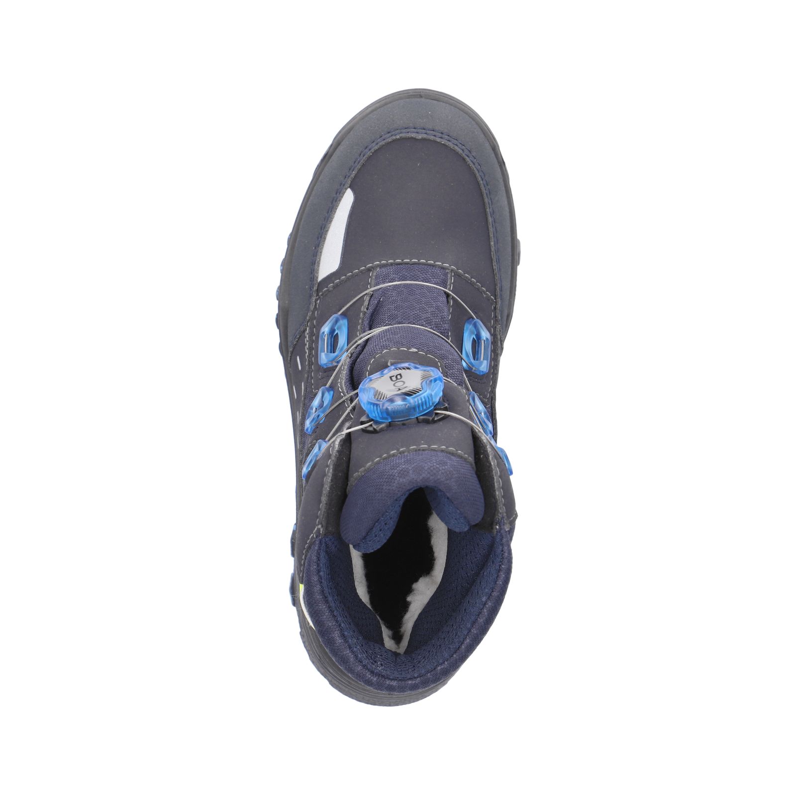 RICOSTA-Kinderschuhe-ICE-Winterboots-blau-Schnürung-Jungen-Mittel RICOSTA-Kinderschuhe-ICE-Winterboots-blau-Schnürung-Jungen-Mittel