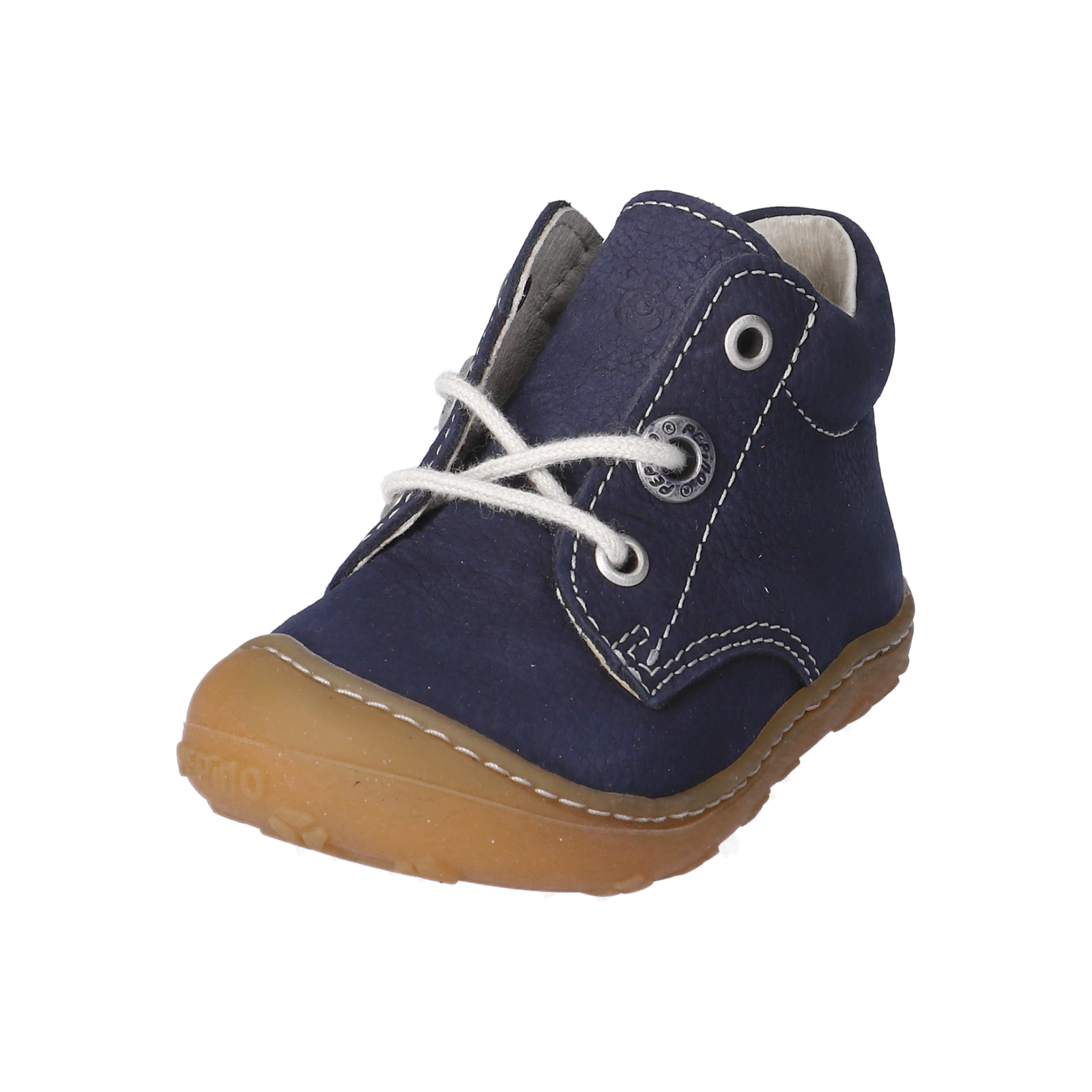 PEPINO-Kinderschuhe-CORY-Lauflernschuhe-blau-Schnürung-Unisex-Mittel
