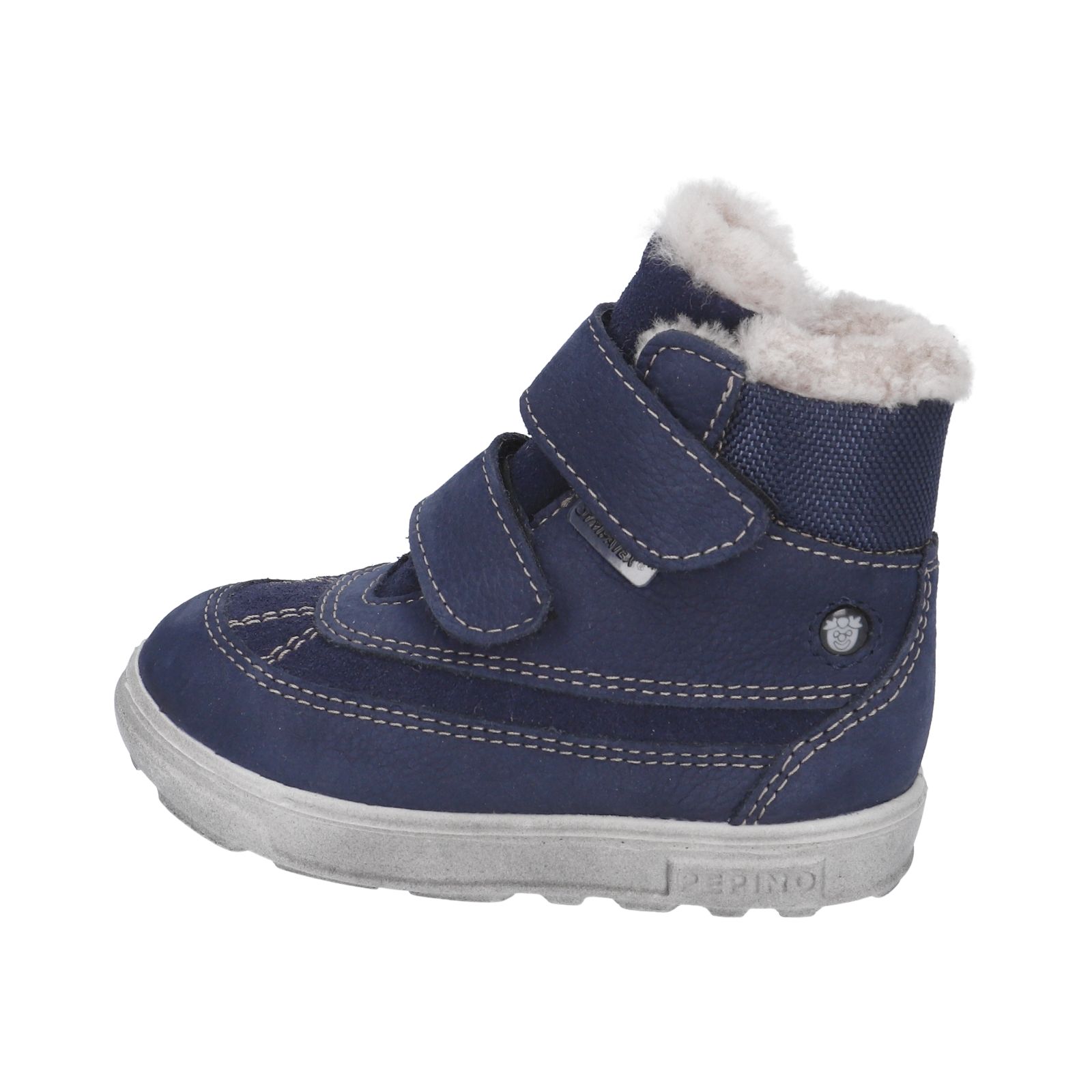 PEPINO-Kinderschuhe-PEDRO-Winterboots-blau-Klettverschluss-Jungen-Weit PEPINO-Kinderschuhe-PEDRO-Winterboots-blau-Klettverschluss-Jungen-Weit