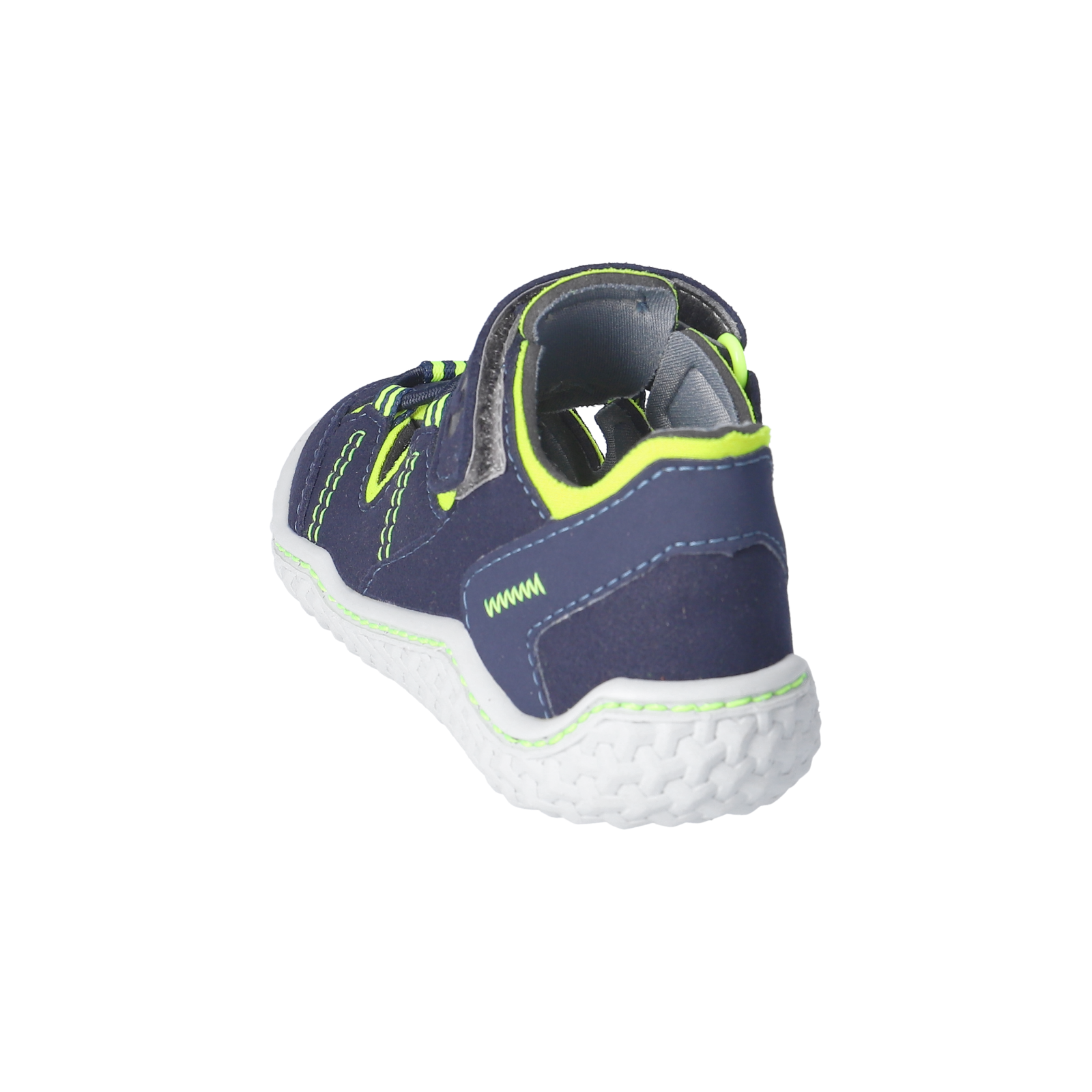 RICOSTA-Kinderschuhe-JEFF-Barfußschuhe-blau-Klettverschluss-Jungen-Mittel