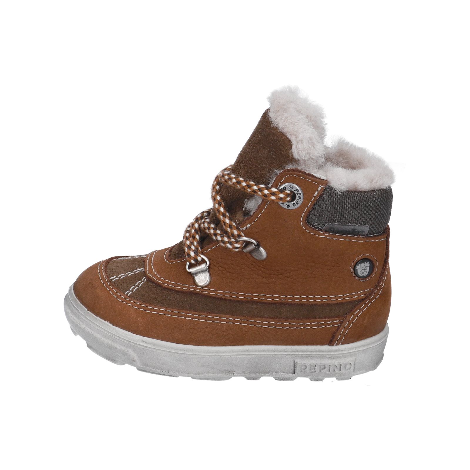 PEPINO-Kinderschuhe-PAOLO-Winterboots-braun-Schnürung-Jungen-Weit PEPINO-Kinderschuhe-PAOLO-Winterboots-braun-Schnürung-Jungen-Weit
