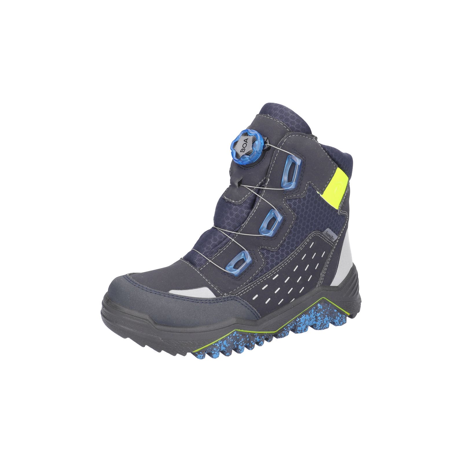RICOSTA-Kinderschuhe-ICE-Winterboots-blau-Schnürung-Jungen-Mittel RICOSTA-Kinderschuhe-ICE-Winterboots-blau-Schnürung-Jungen-Mittel