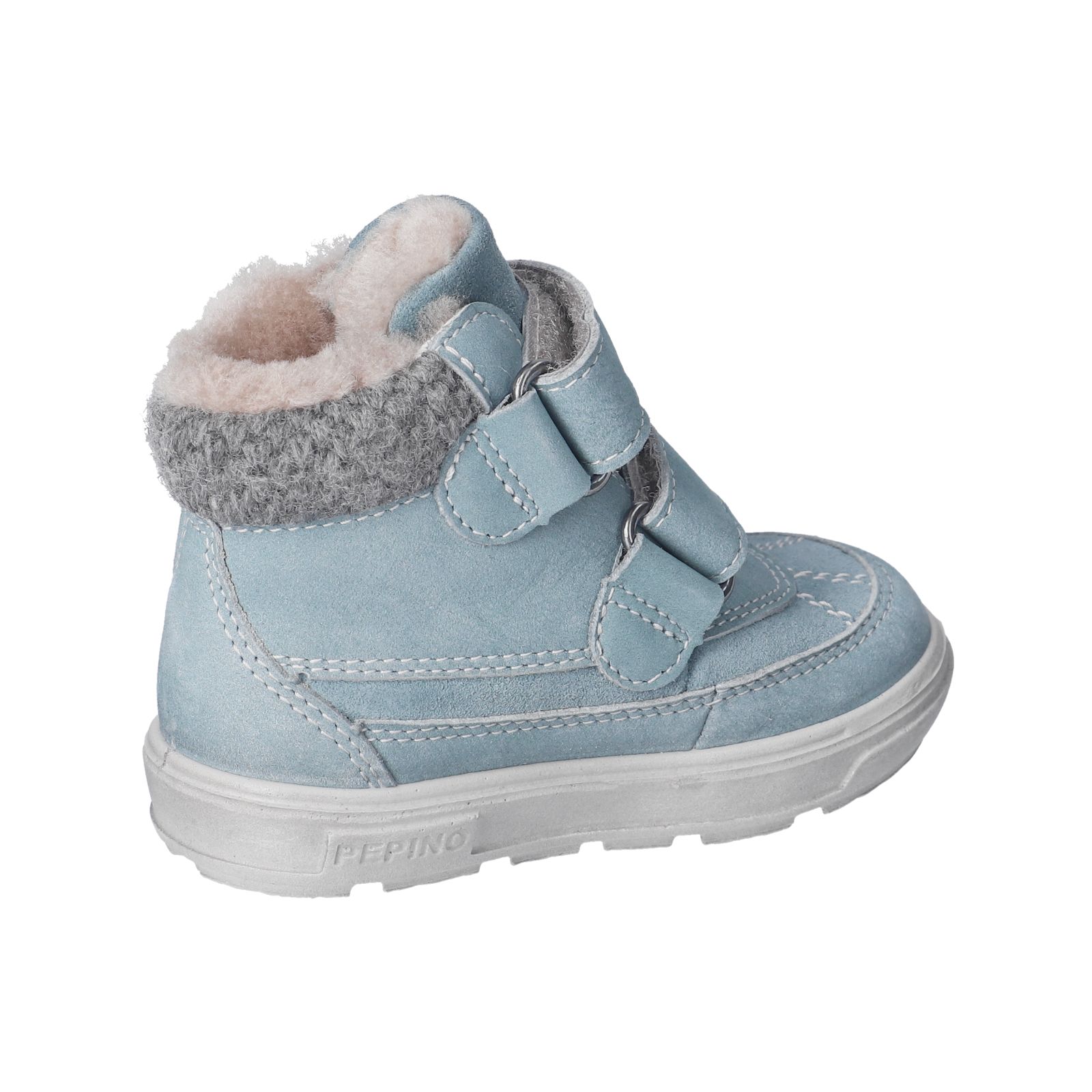 PEPINO-Kinderschuhe-PEDRO-Winterboots-blau-Klettverschluss-Jungen-Weit 