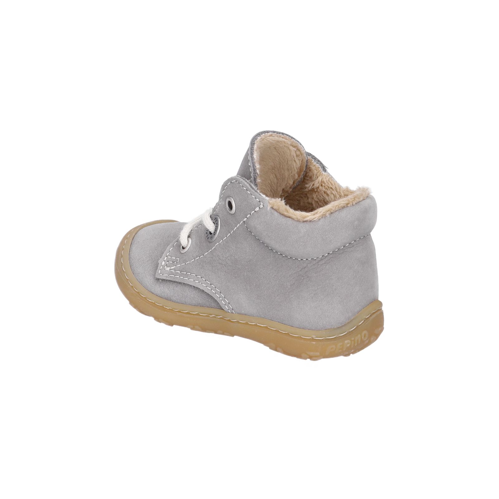 PEPINO-Kinderschuhe-CORANY-Lauflernschuhe-grau-Schnürung-Unisex-Mittel PEPINO-Kinderschuhe-CORANY-Lauflernschuhe-grau-Schnürung-Unisex-Mittel