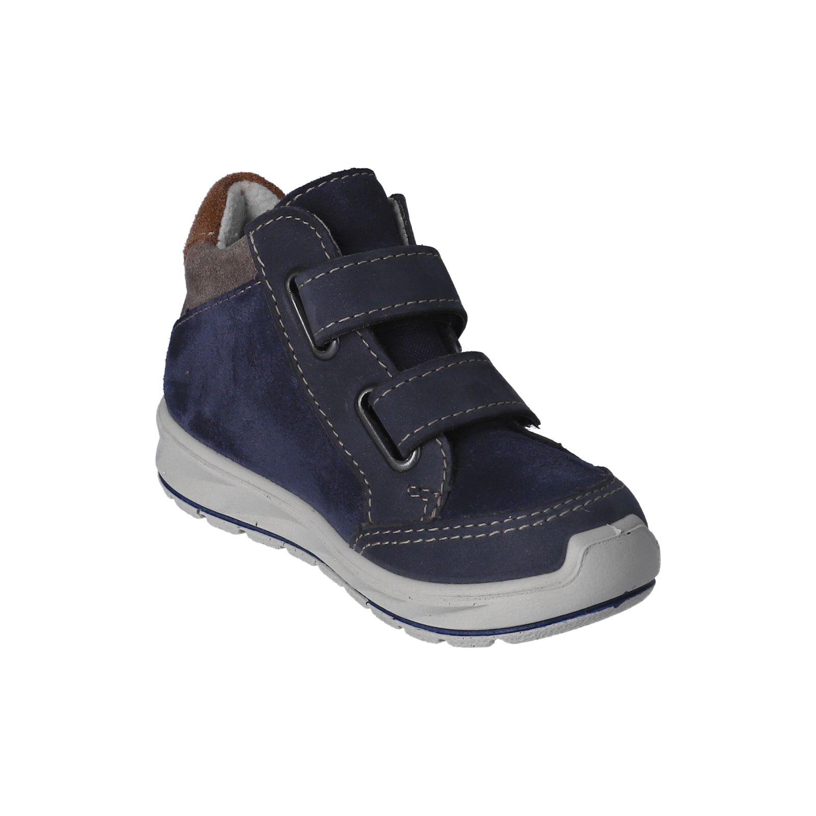 PEPINO-Kinderschuhe-KIMI-Sneaker-blau-Klettverschluss-Jungen-Weit
