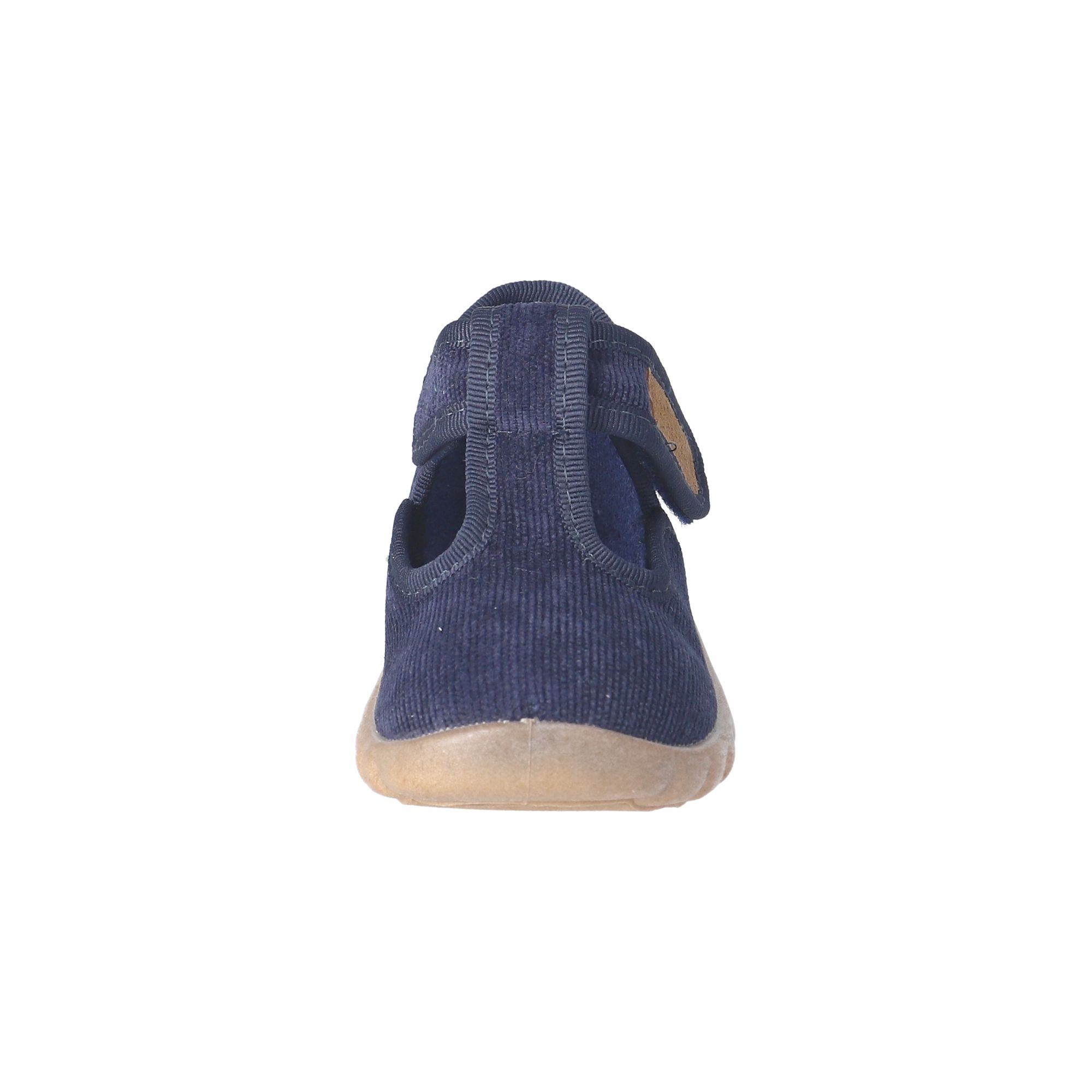 Kinder Klett-Hausschuhe Blau Kinder Klett-Hausschuhe Blau