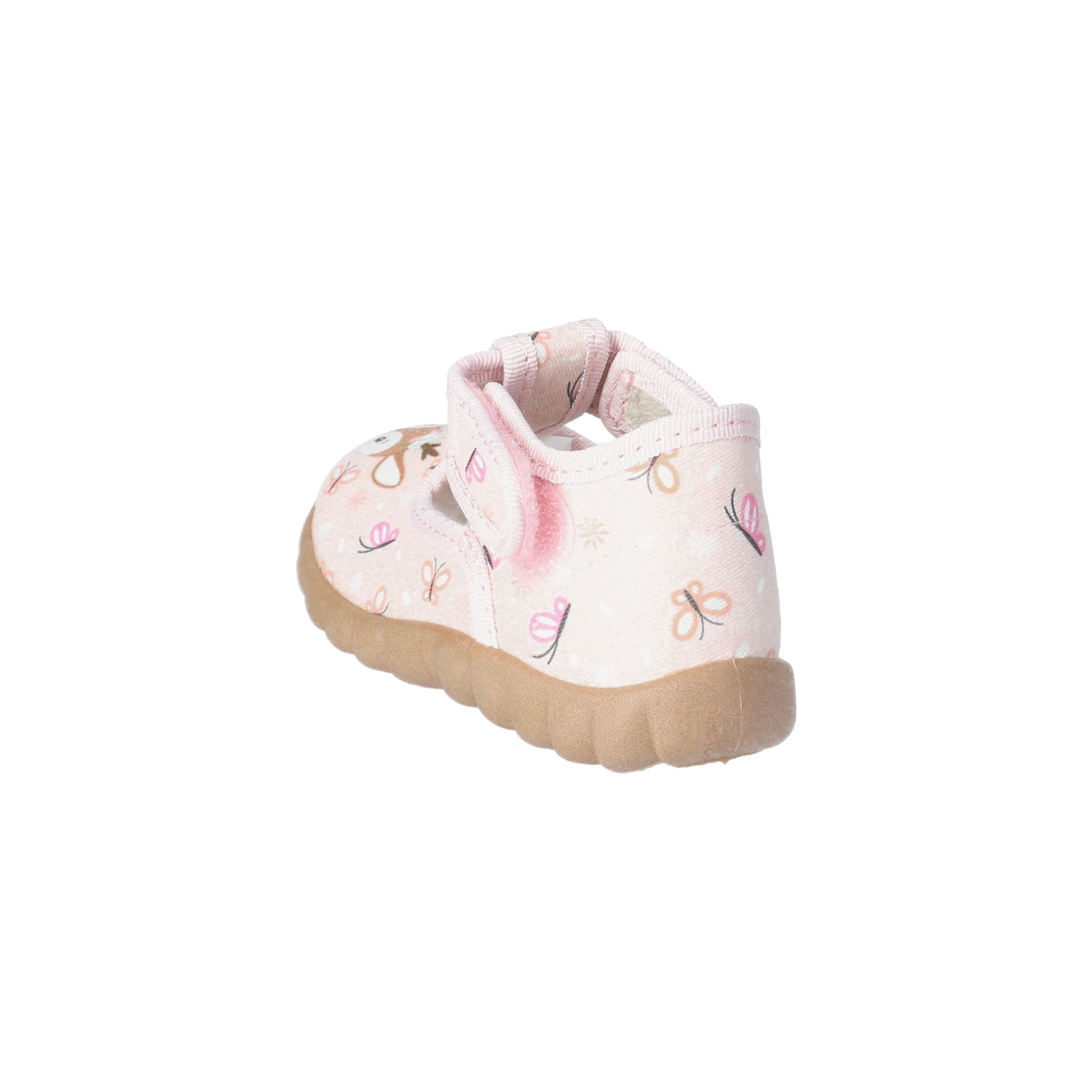 Kinder Klett-Hausschuhe Reh Kinder Klett-Hausschuhe Reh