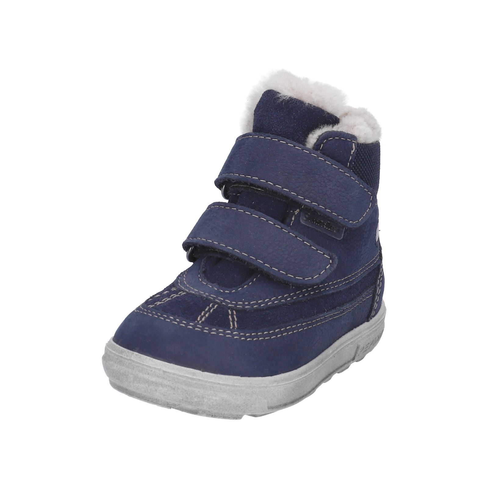 PEPINO-Kinderschuhe-PEDRO-Winterboots-blau-Klettverschluss-Jungen-Weit PEPINO-Kinderschuhe-PEDRO-Winterboots-blau-Klettverschluss-Jungen-Weit