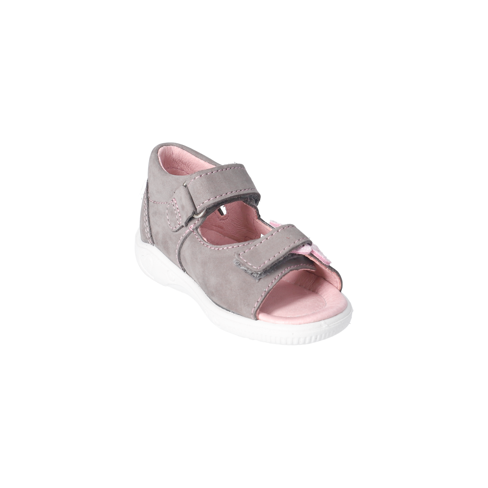 PEPINO-Kinderschuhe-SILVI-Sandalen-grau-Klettverschluss-Mädchen-Schmal PEPINO-Kinderschuhe-SILVI-Sandalen-grau-Klettverschluss-Mädchen-Schmal