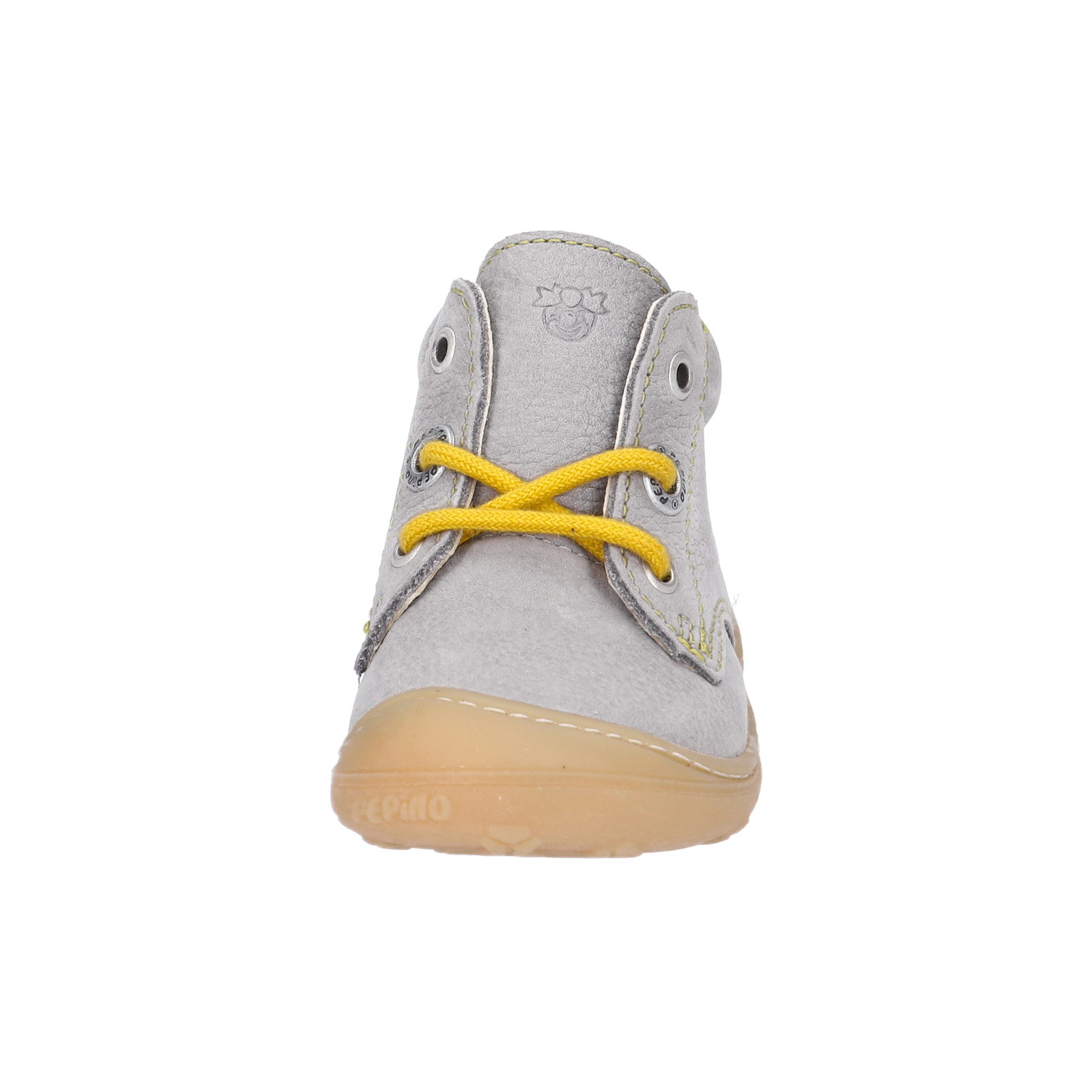 PEPINO-Kinderschuhe-CORY-Lauflernschuhe-grau-Schnürung-Unisex-Mittel