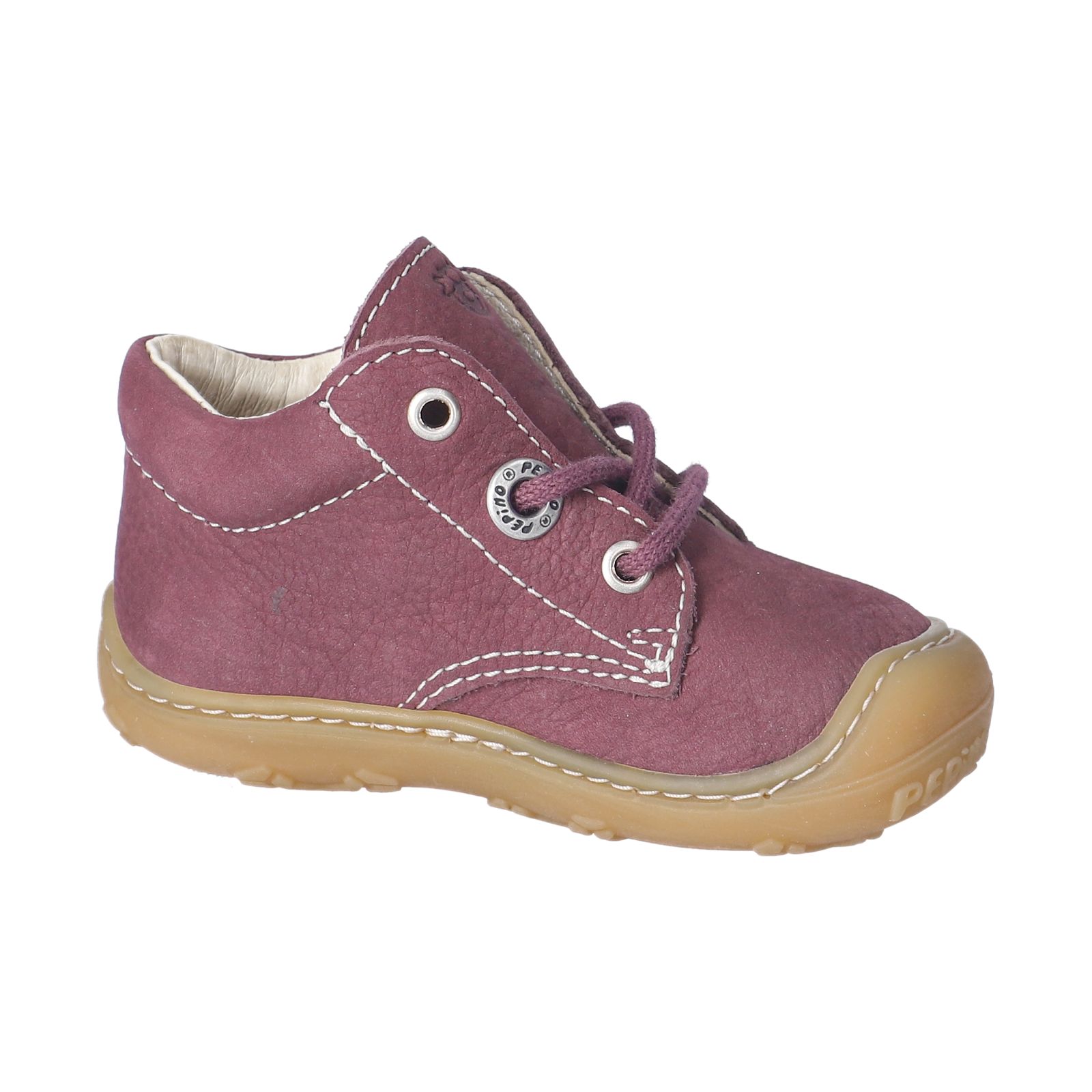 PEPINO-Kinderschuhe-CORY-Lauflernschuhe-grau-Schnürung-Mädchen-Mittel