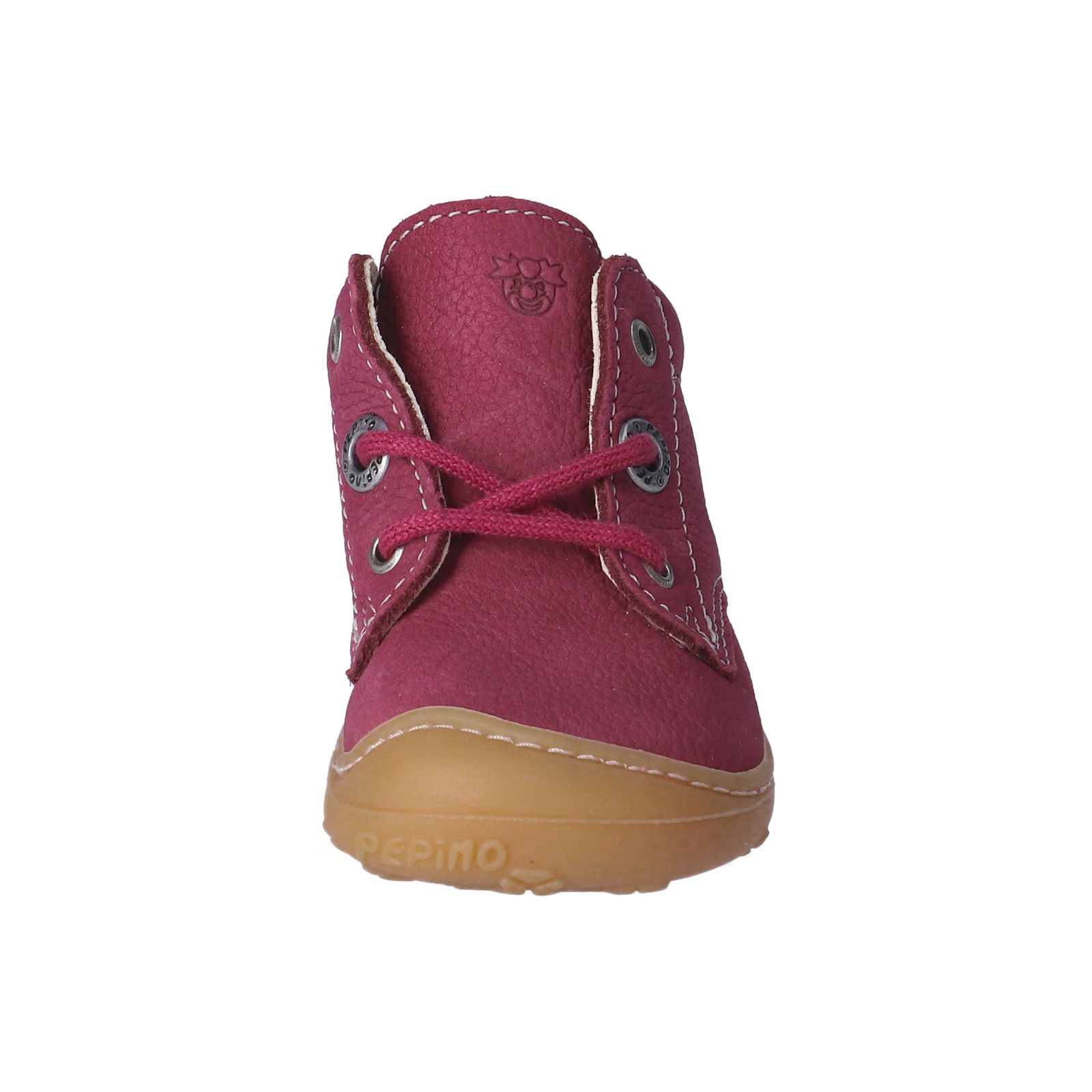 PEPINO-Kinderschuhe-CORY-Lauflernschuhe-rot-Schnürung-Mädchen-Mittel