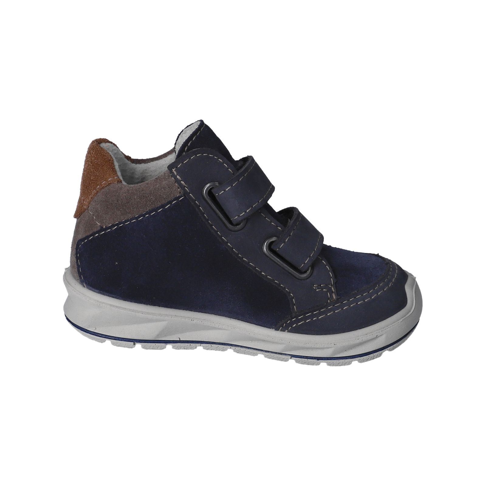 PEPINO-Kinderschuhe-KIMI-Sneaker-blau-Klettverschluss-Jungen-Weit