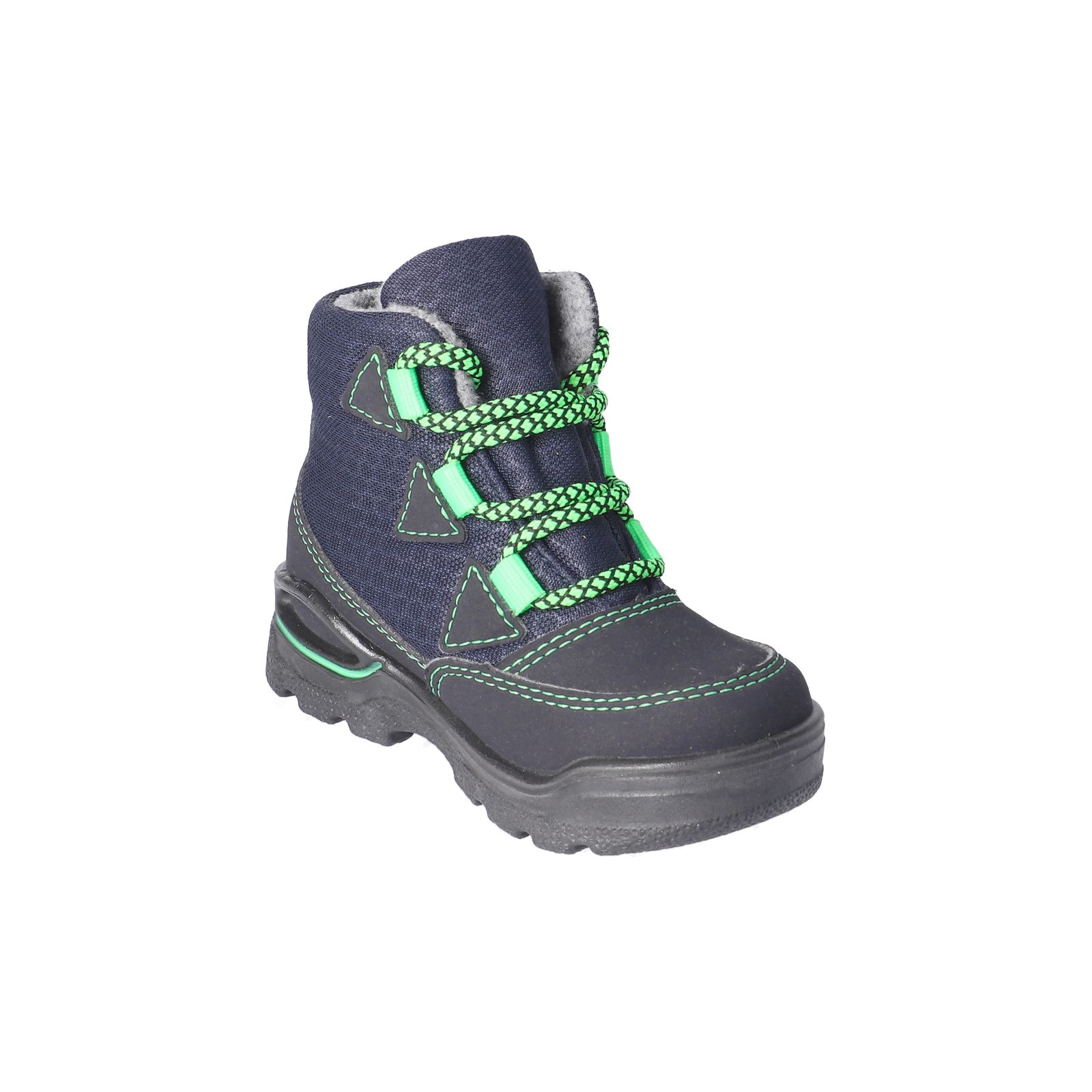 PEPINO-Kinderschuhe-EMIL-Winterboots-blau-Schnürung-Jungen-Weit