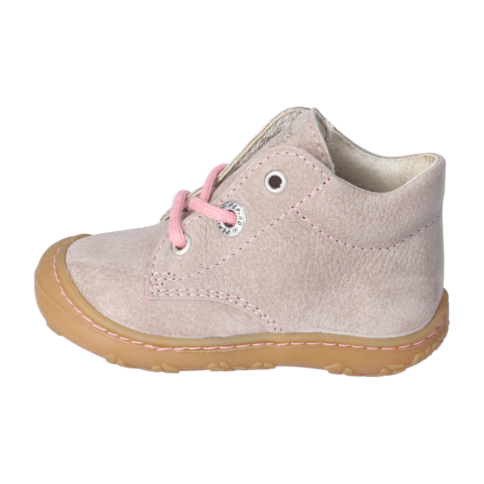 PEPINO-Kinderschuhe-CORY-Lauflernschuhe-beige-Schnürung-Mädchen-Mittel PEPINO-Kinderschuhe-CORY-Lauflernschuhe-beige-Schnürung-Mädchen-Mittel