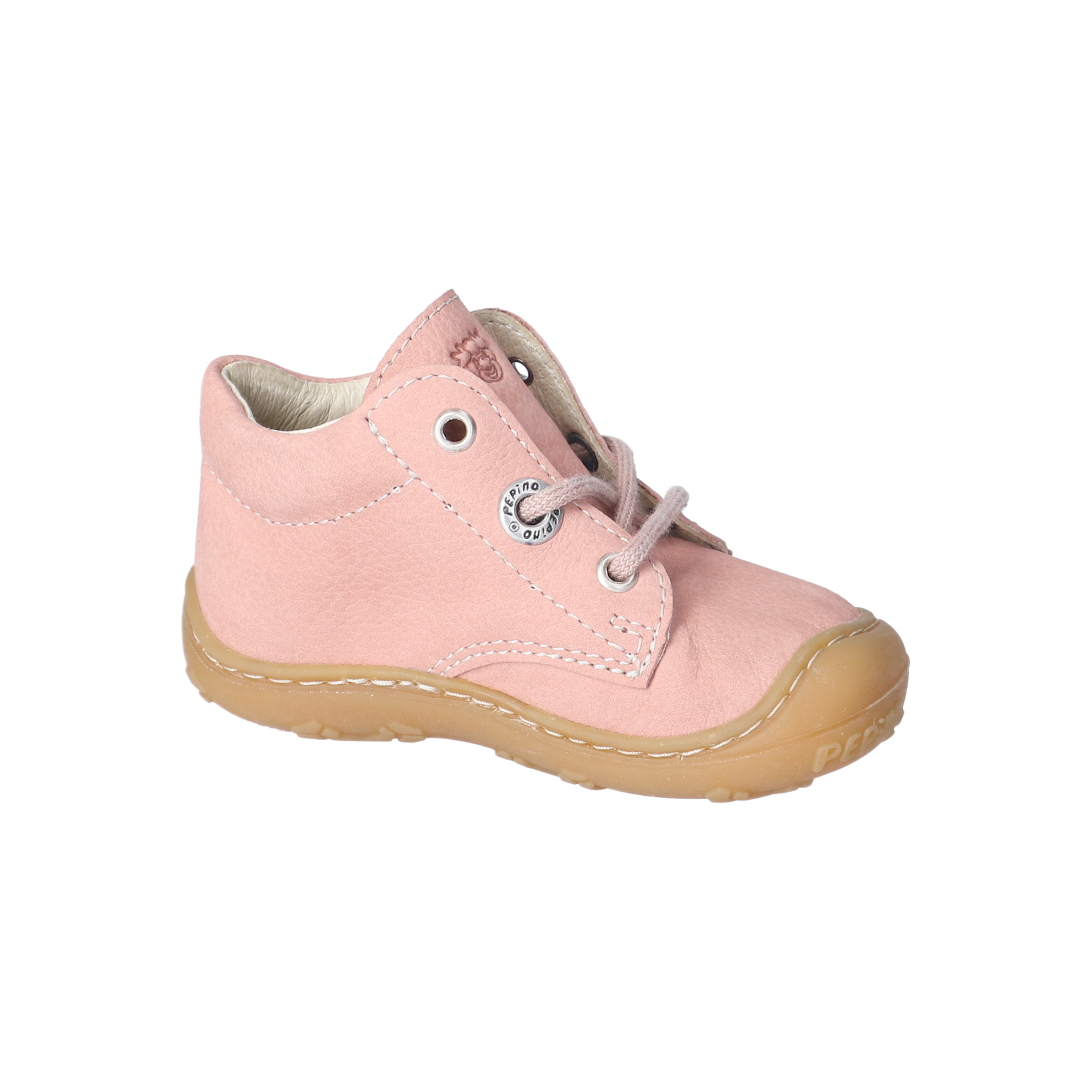 PEPINO-Kinderschuhe-CORY-Lauflernschuhe-rot-Schnürung-Mädchen-Weit