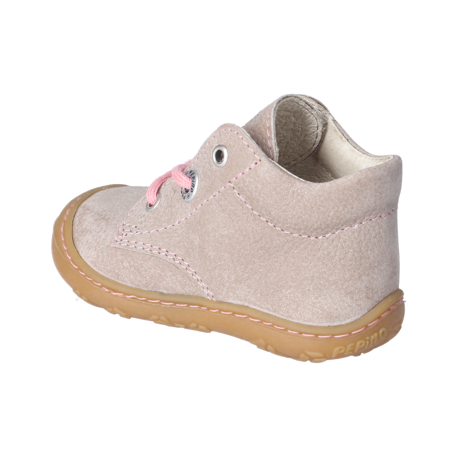 PEPINO-Kinderschuhe-CORY-Lauflernschuhe-beige-Schnürung-Mädchen-Mittel PEPINO-Kinderschuhe-CORY-Lauflernschuhe-beige-Schnürung-Mädchen-Mittel