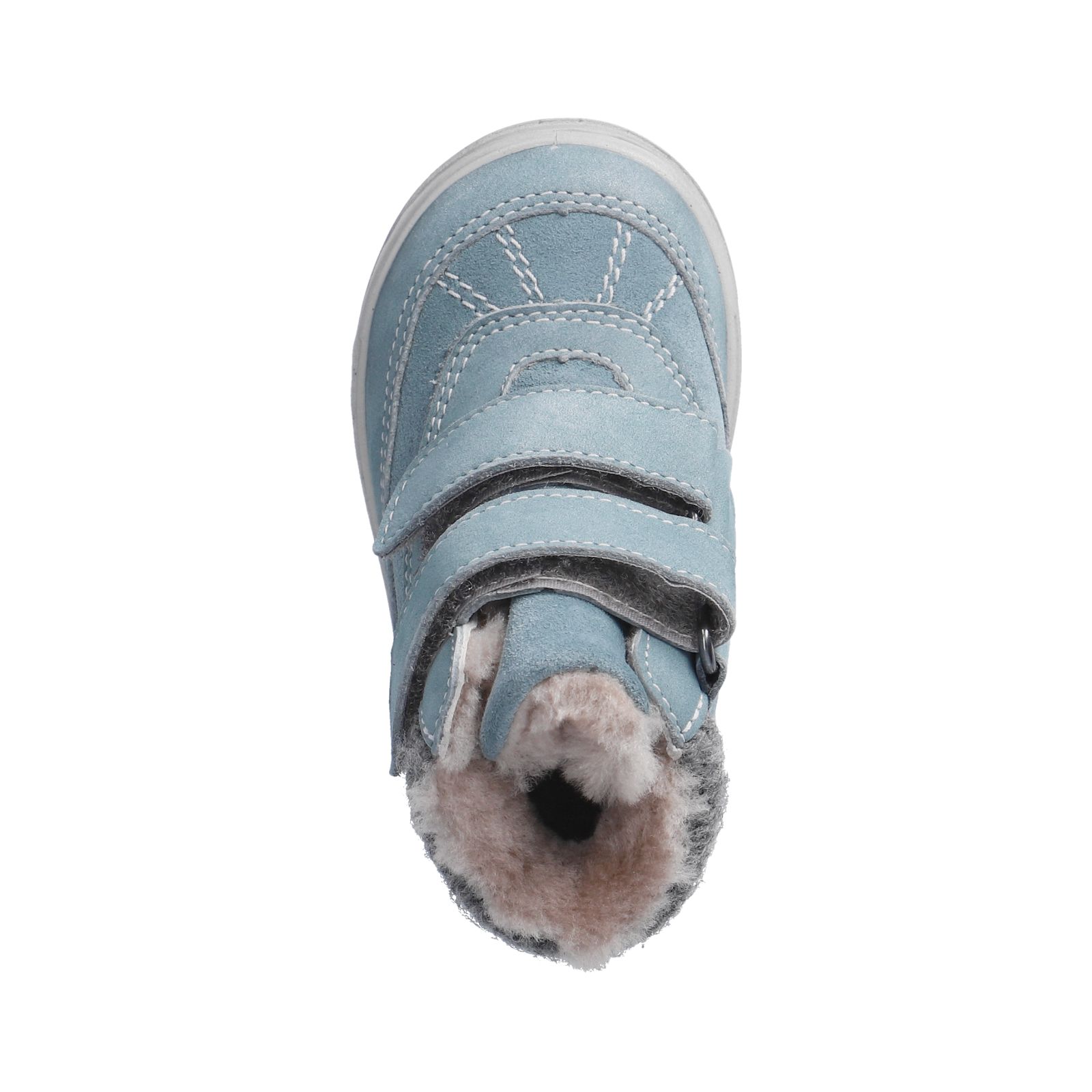 PEPINO-Kinderschuhe-PEDRO-Winterboots-blau-Klettverschluss-Jungen-Weit 