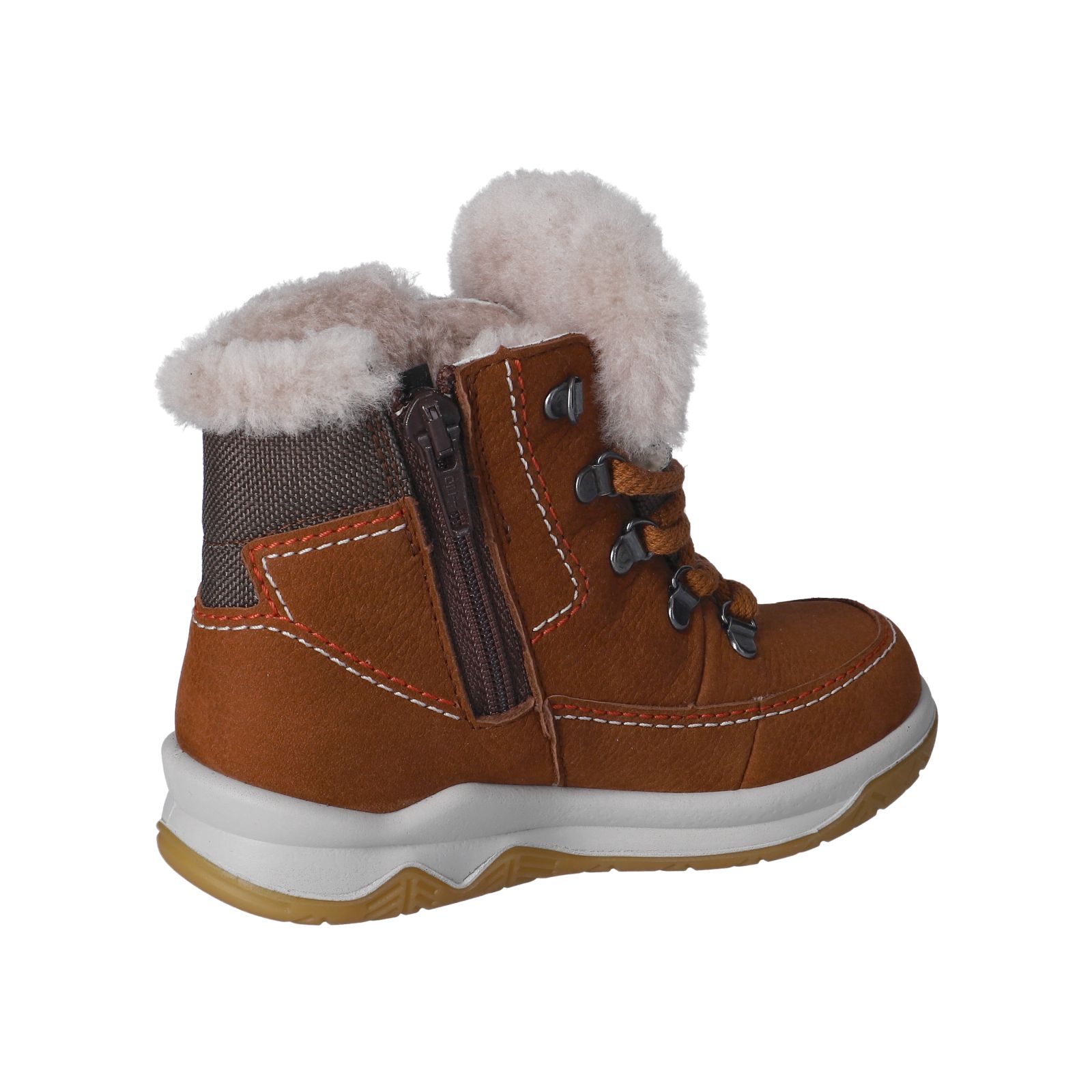 RICOSTA-Kinderschuhe-LEVI-Winterboots-braun-Schnürung-Jungen-Weit RICOSTA-Kinderschuhe-LEVI-Winterboots-braun-Schnürung-Jungen-Weit