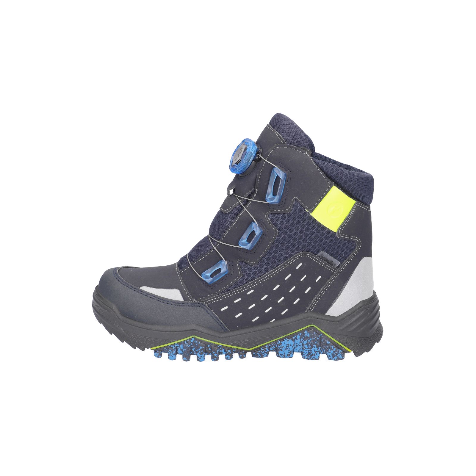 RICOSTA-Kinderschuhe-ICE-Winterboots-blau-Schnürung-Jungen-Mittel RICOSTA-Kinderschuhe-ICE-Winterboots-blau-Schnürung-Jungen-Mittel