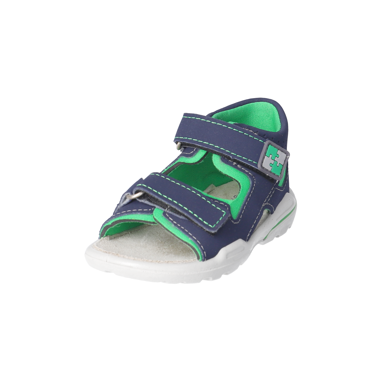 PEPINO-Kinderschuhe-MANTO-Sandalen-blau-Klettverschluss-Jungen-Weit