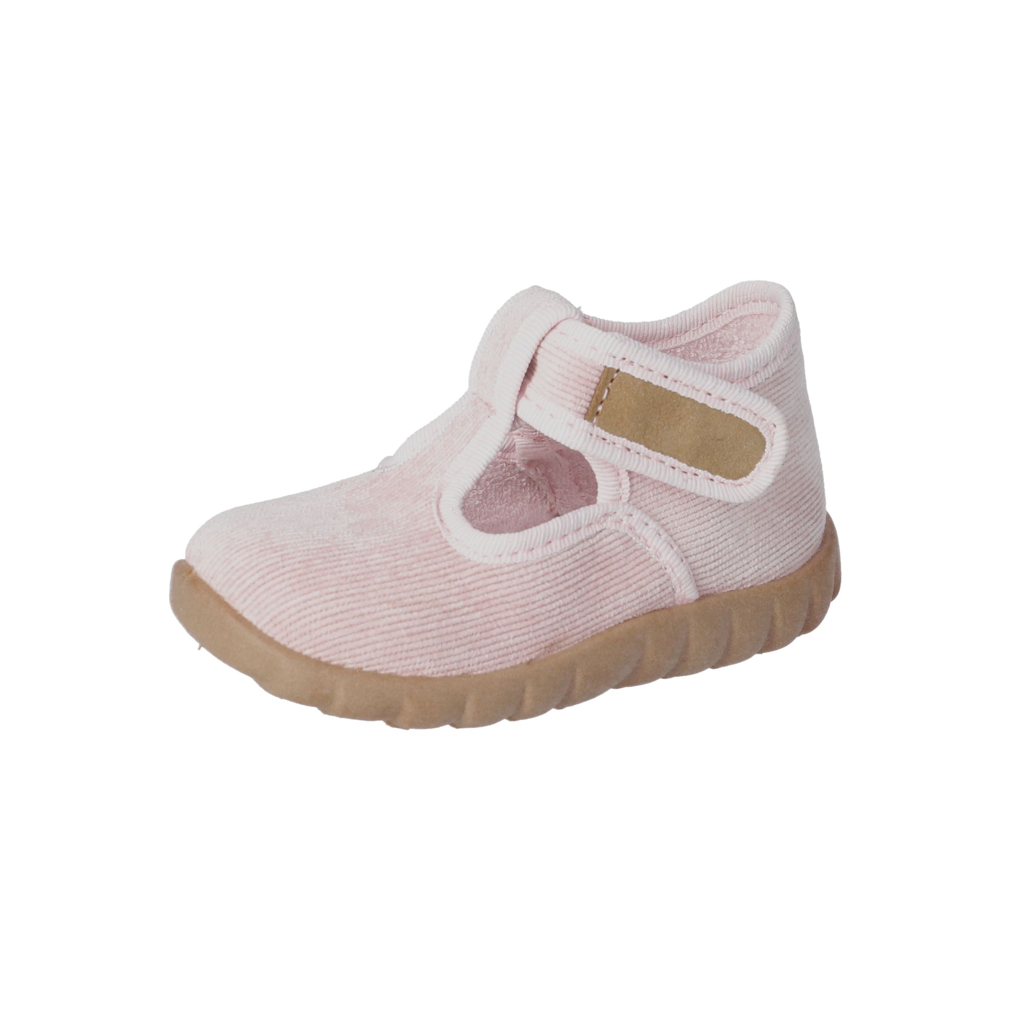 Kinder Klett-Hausschuhe Rosa Kinder Klett-Hausschuhe Rosa