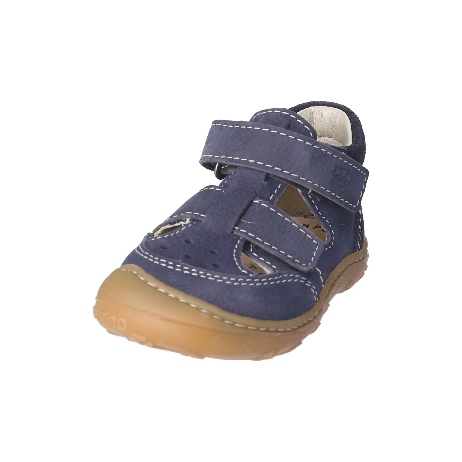 PEPINO-Kinderschuhe-ENI-Lauflernschuhe-blau-Klettverschluss-Jungen-Mittel