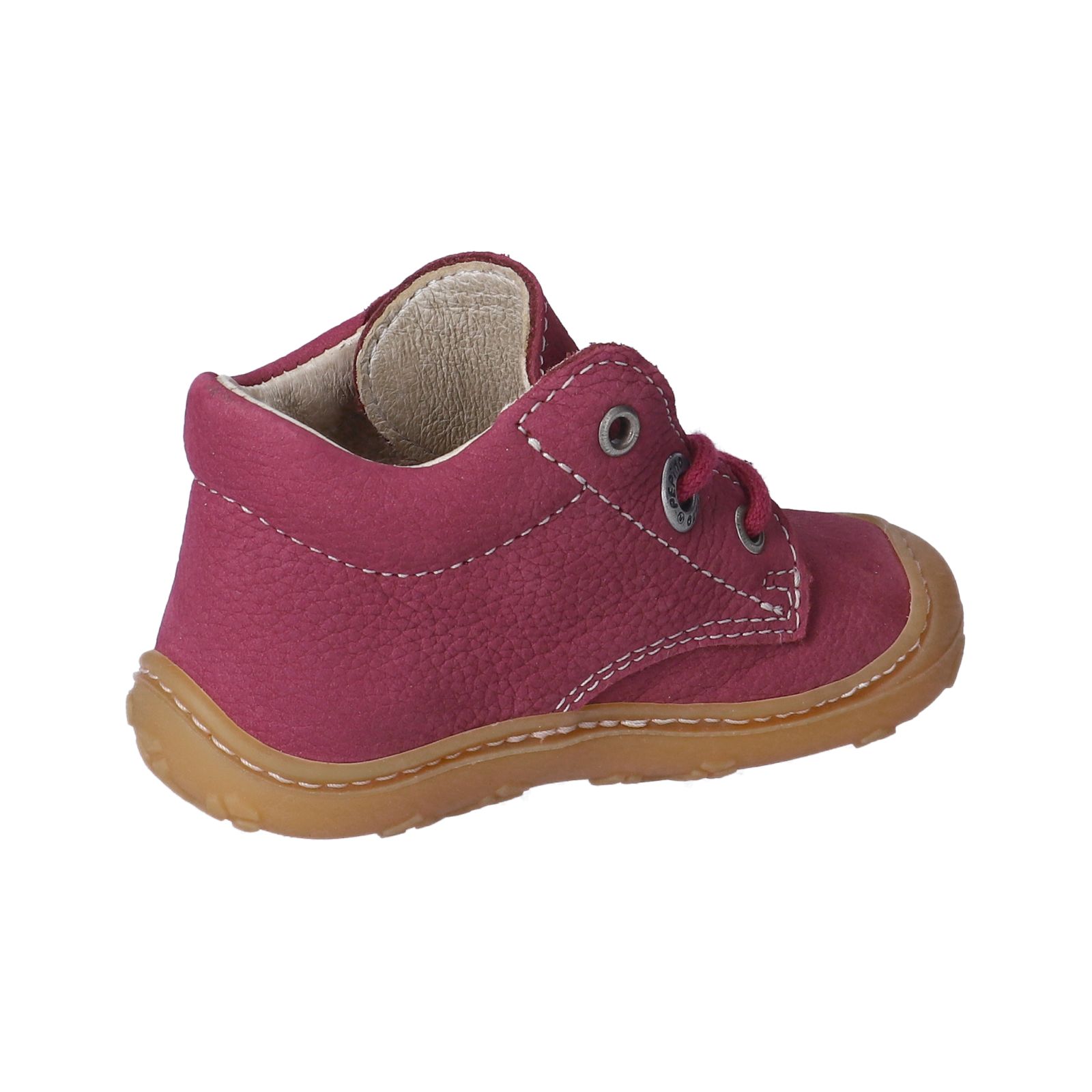 PEPINO-Kinderschuhe-CORY-Lauflernschuhe-rot-Schnürung-Mädchen-Mittel