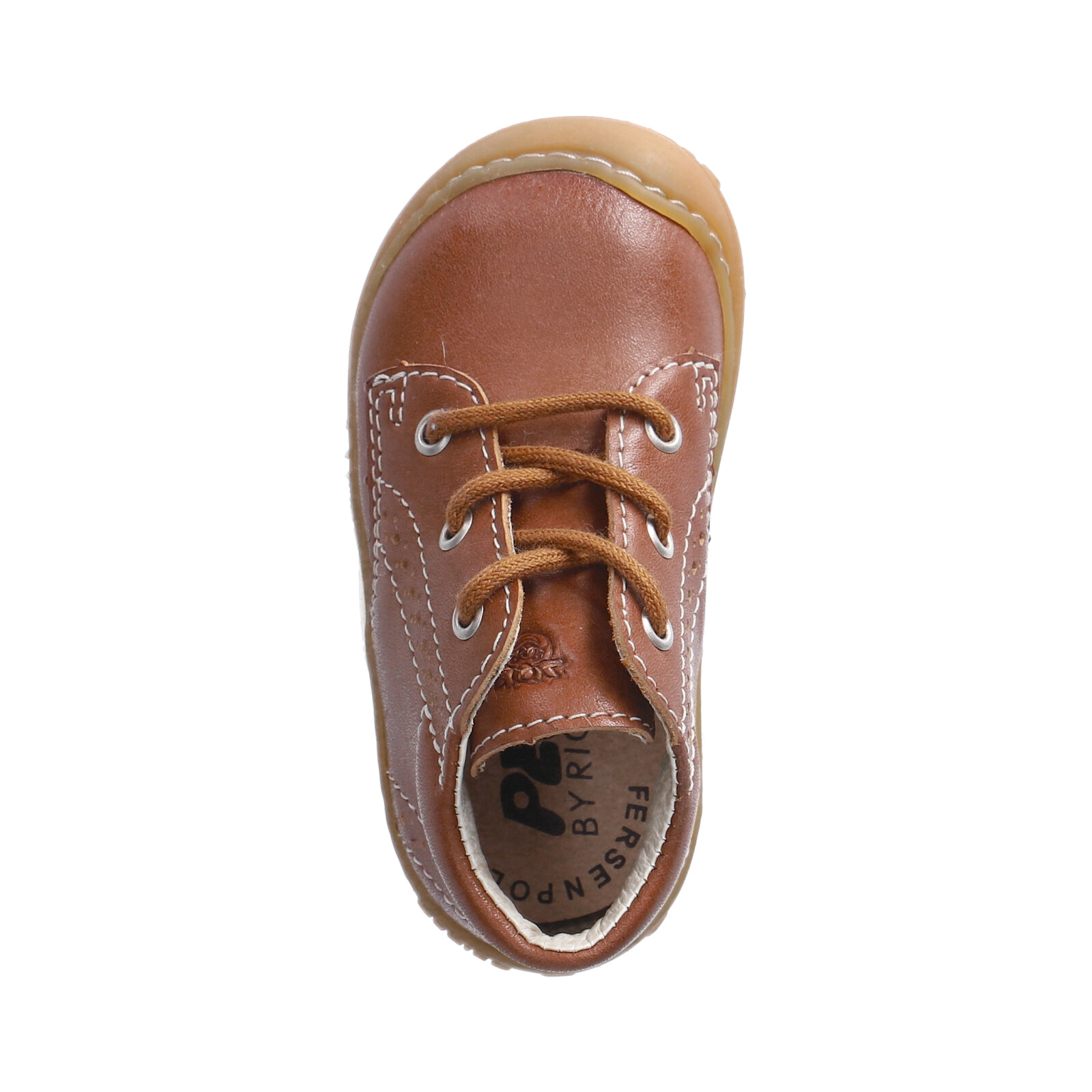 PEPINO-Kinderschuhe-KELLY-Lauflernschuhe-braun-Schnürung-Unisex-Mittel PEPINO-Kinderschuhe-KELLY-Lauflernschuhe-braun-Schnürung-Unisex-Mittel