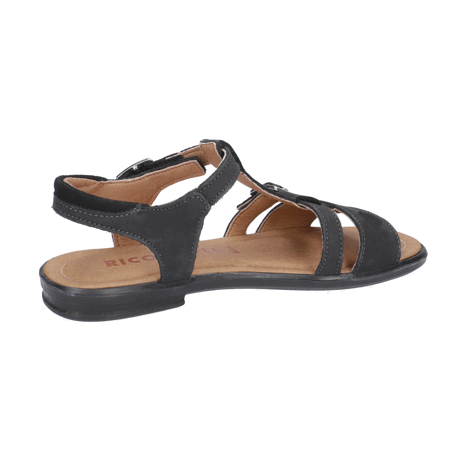 RICOSTA-Kinderschuhe-KALJA-Sandalen-schwarz-Klettverschluss-Mädchen-Mittel