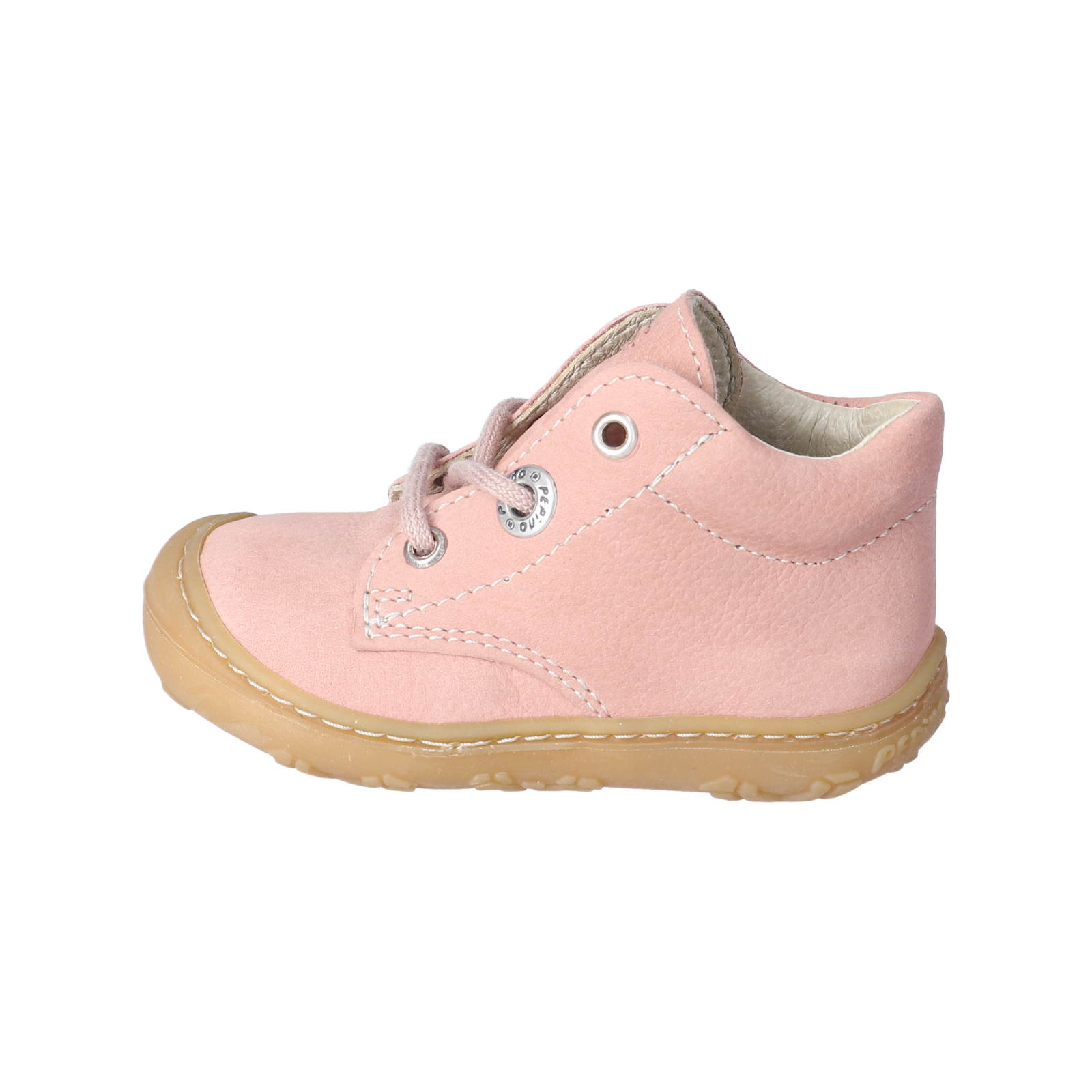 PEPINO-Kinderschuhe-CORY-Lauflernschuhe-rot-Schnürung-Mädchen-Weit