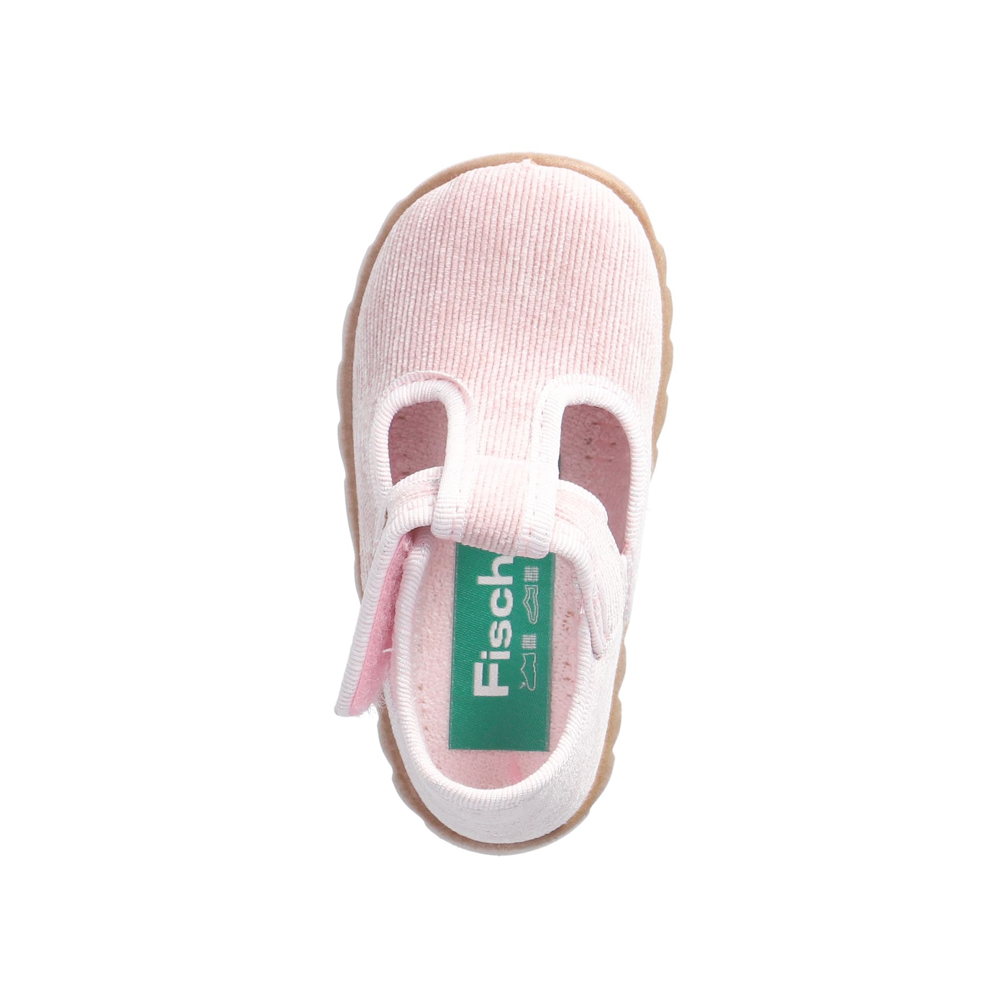 Kinder Klett-Hausschuhe Rosa