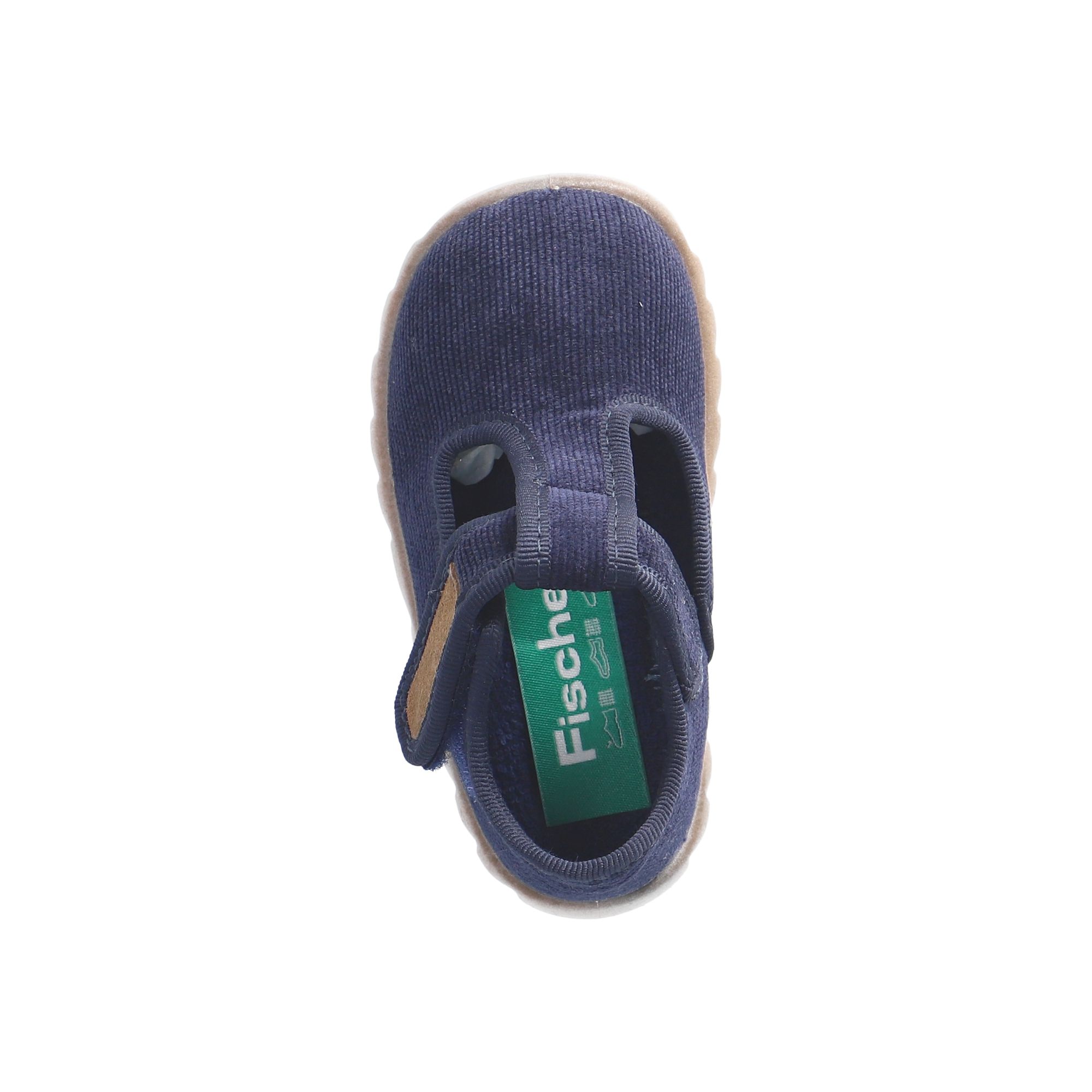 Kinder Klett-Hausschuhe Blau Kinder Klett-Hausschuhe Blau