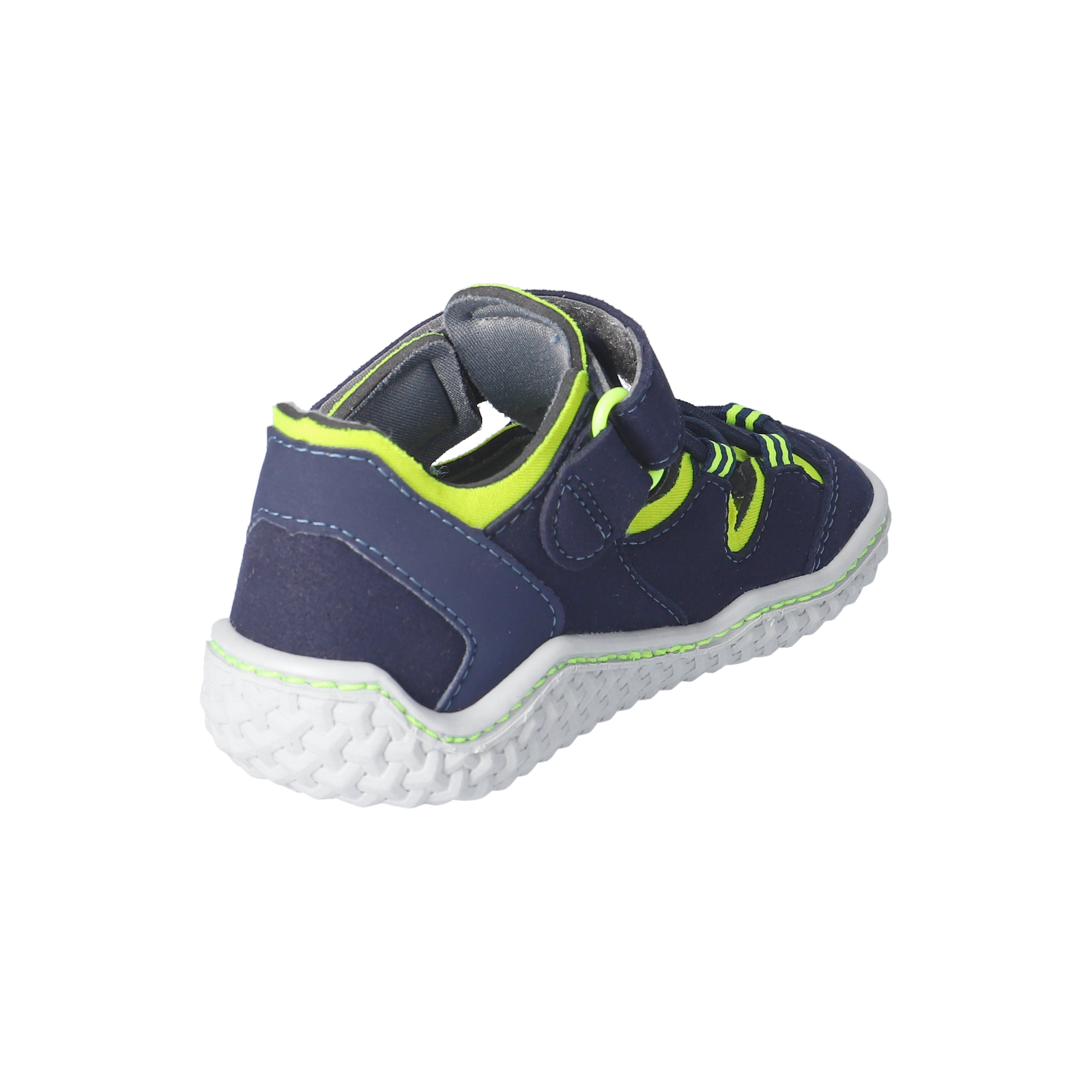 RICOSTA-Kinderschuhe-JEFF-Barfußschuhe-blau-Klettverschluss-Jungen-Mittel