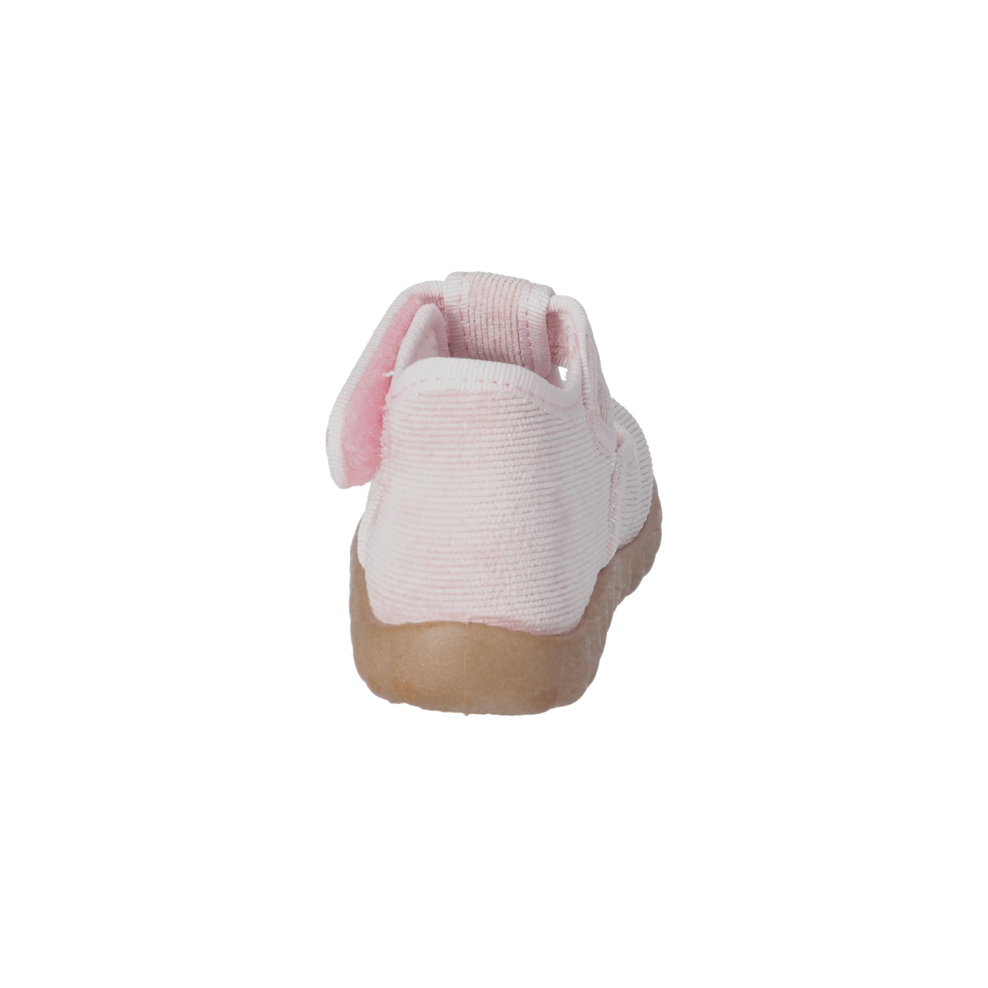 Kinder Klett-Hausschuhe Rosa