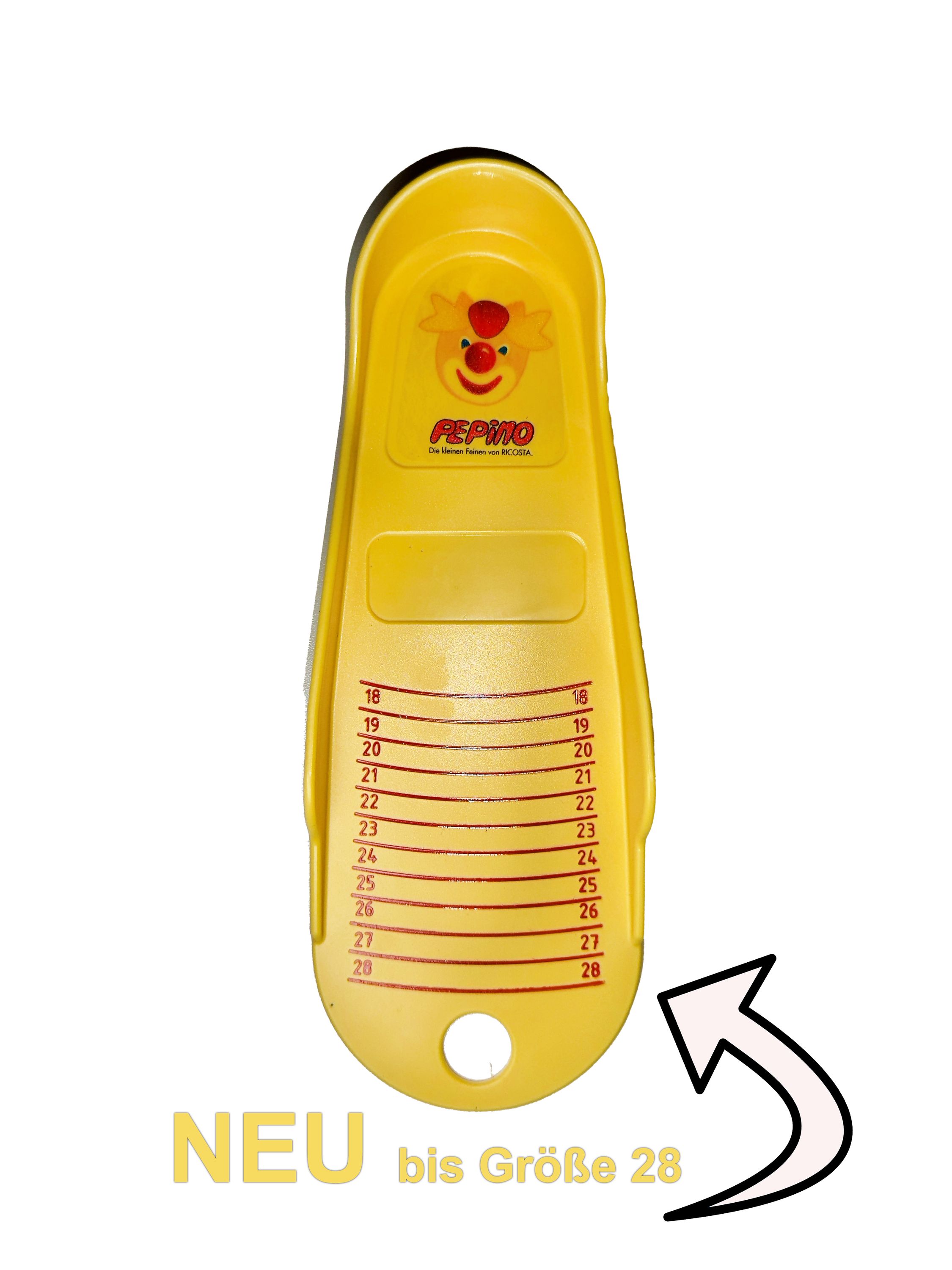 Fußmessschale bis Größe 28 Fußmessschale bis Größe 28